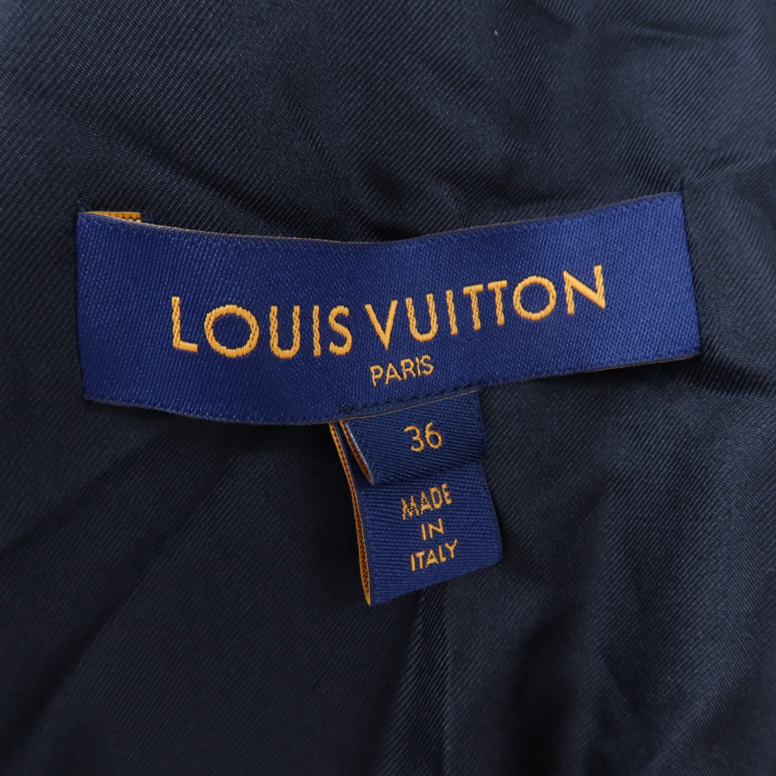 LOUIS VUITTON Wool/Silk Tie Detail Sleeveless Wrap Vest Blazer外套