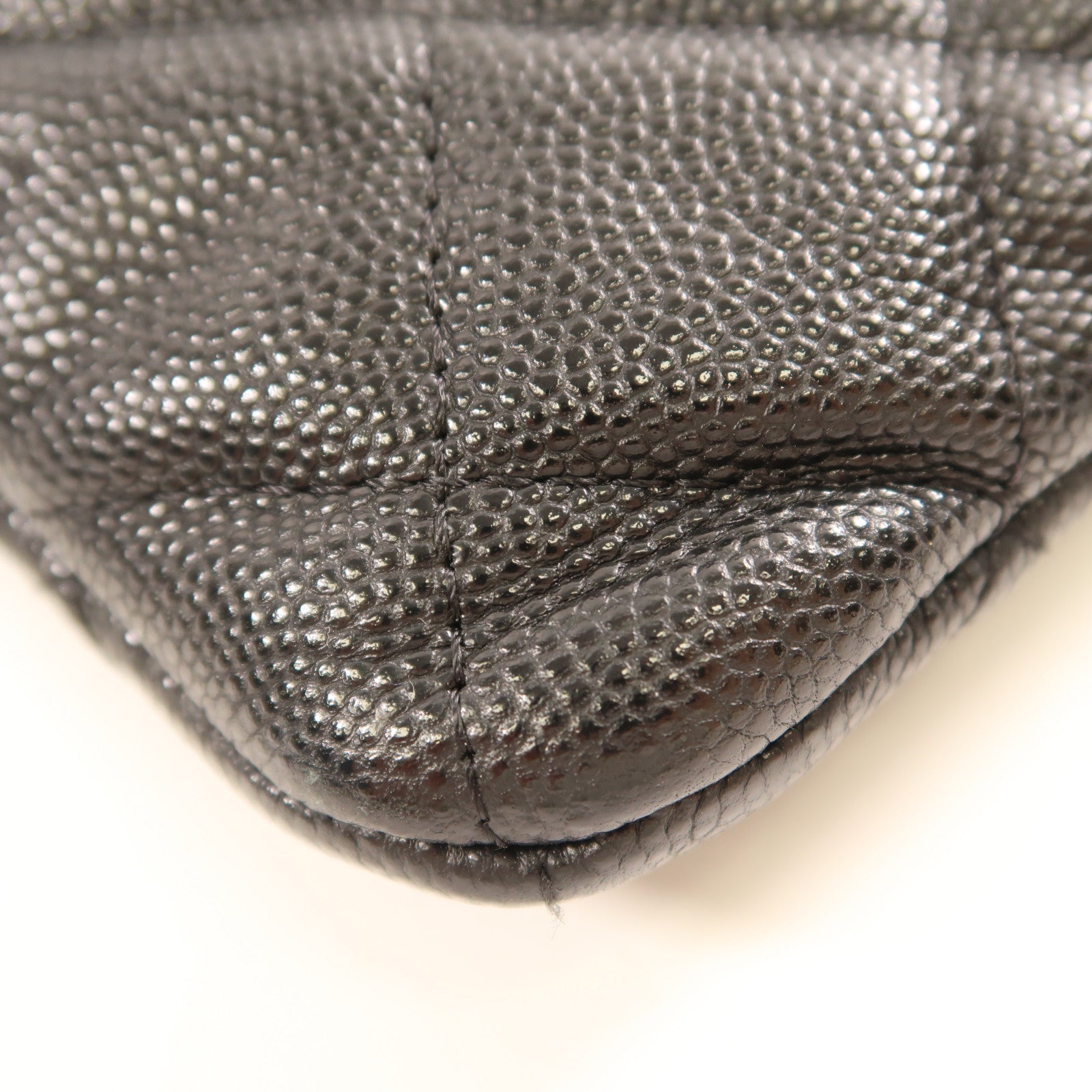 CHANEL 牛皮皮革Clutch Bag金扣手拿包