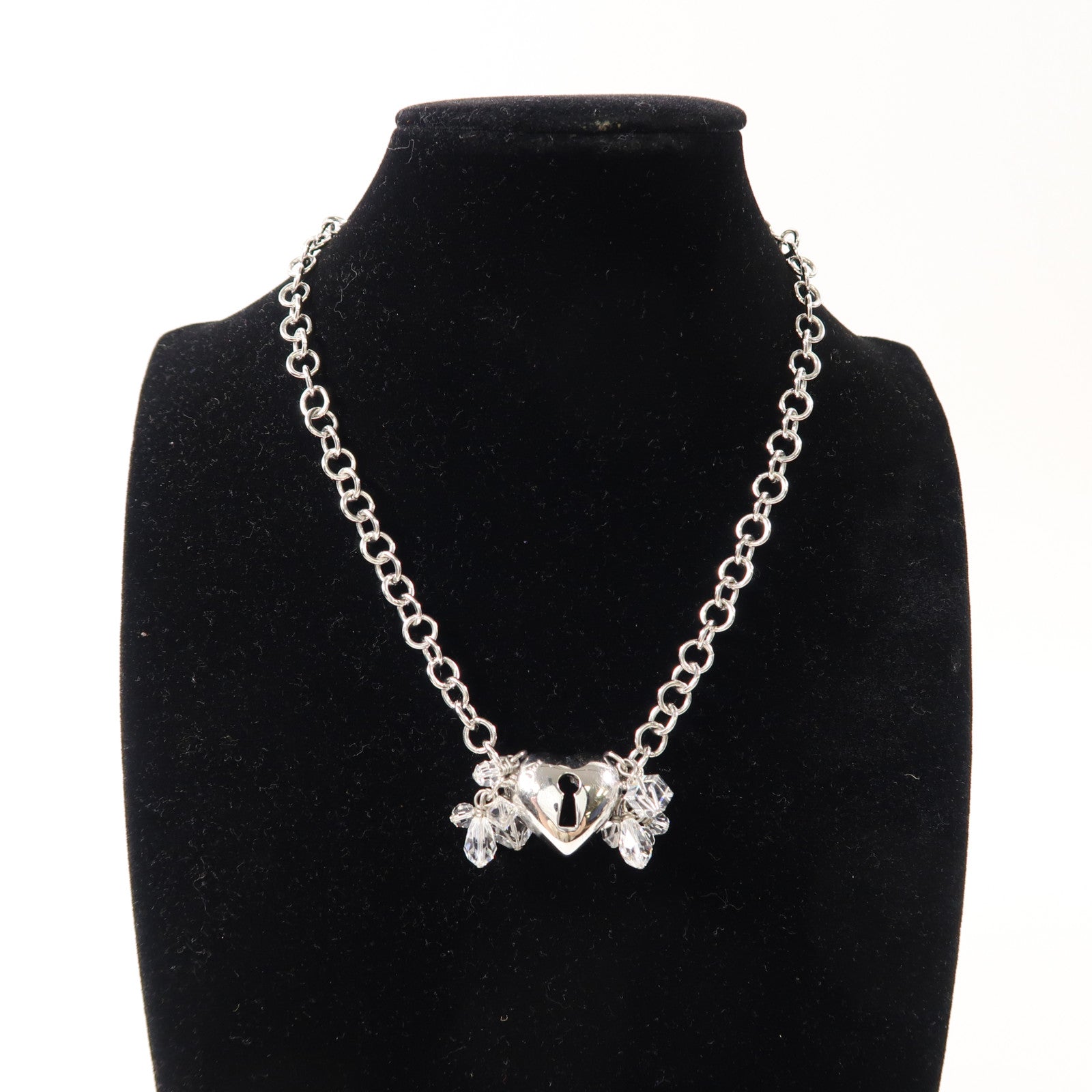 Dior PVC/金屬Necklace項鍊銀色
