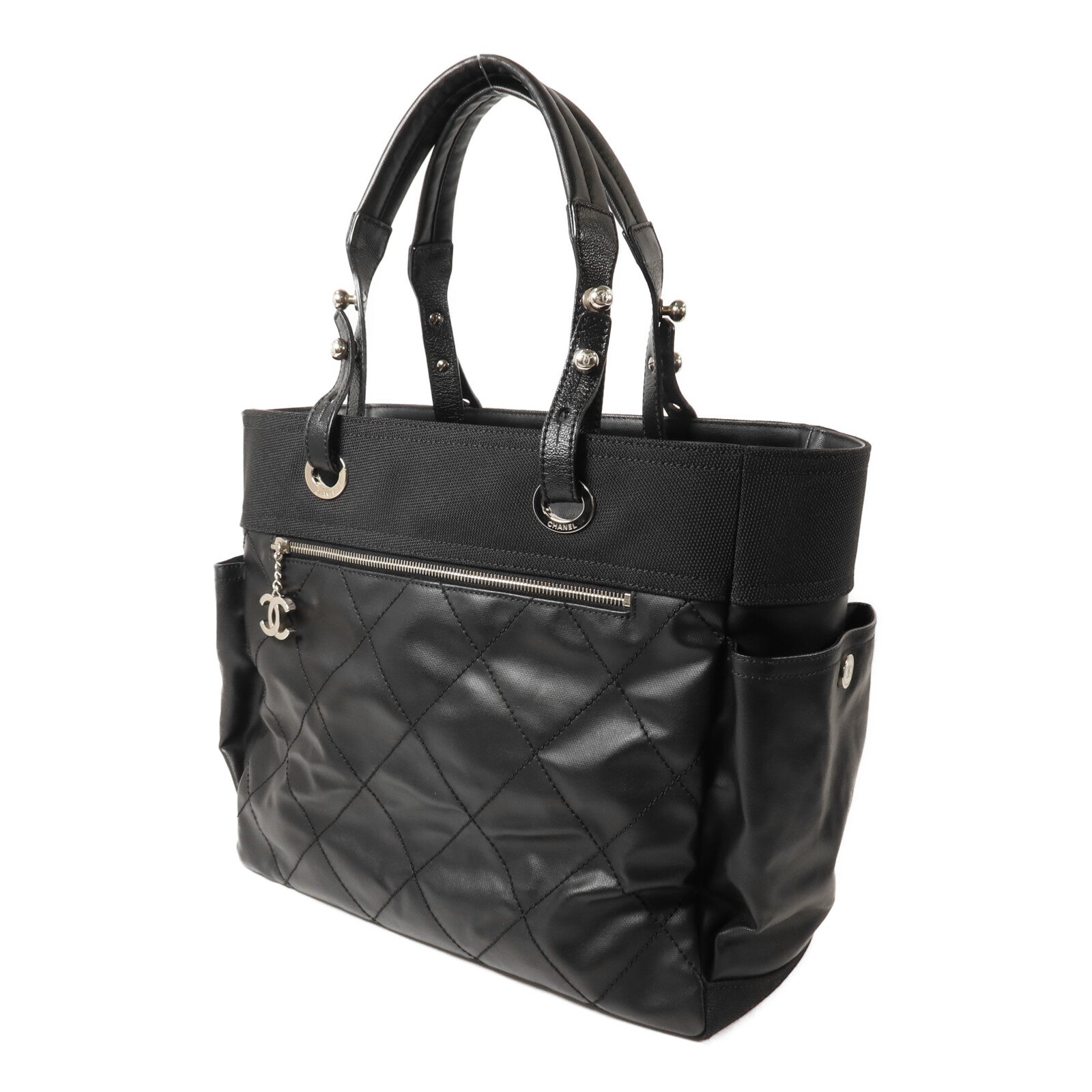 CHANEL 帆布Biarritz Tote Bag Large手挽袋