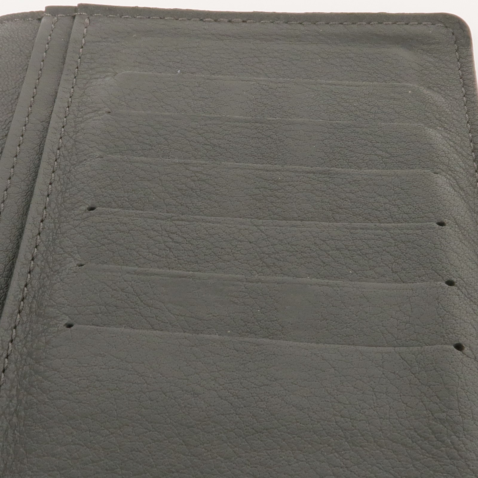 LOUIS VUITTON 牛皮皮革Brazza Long Wallet銀扣長錢包