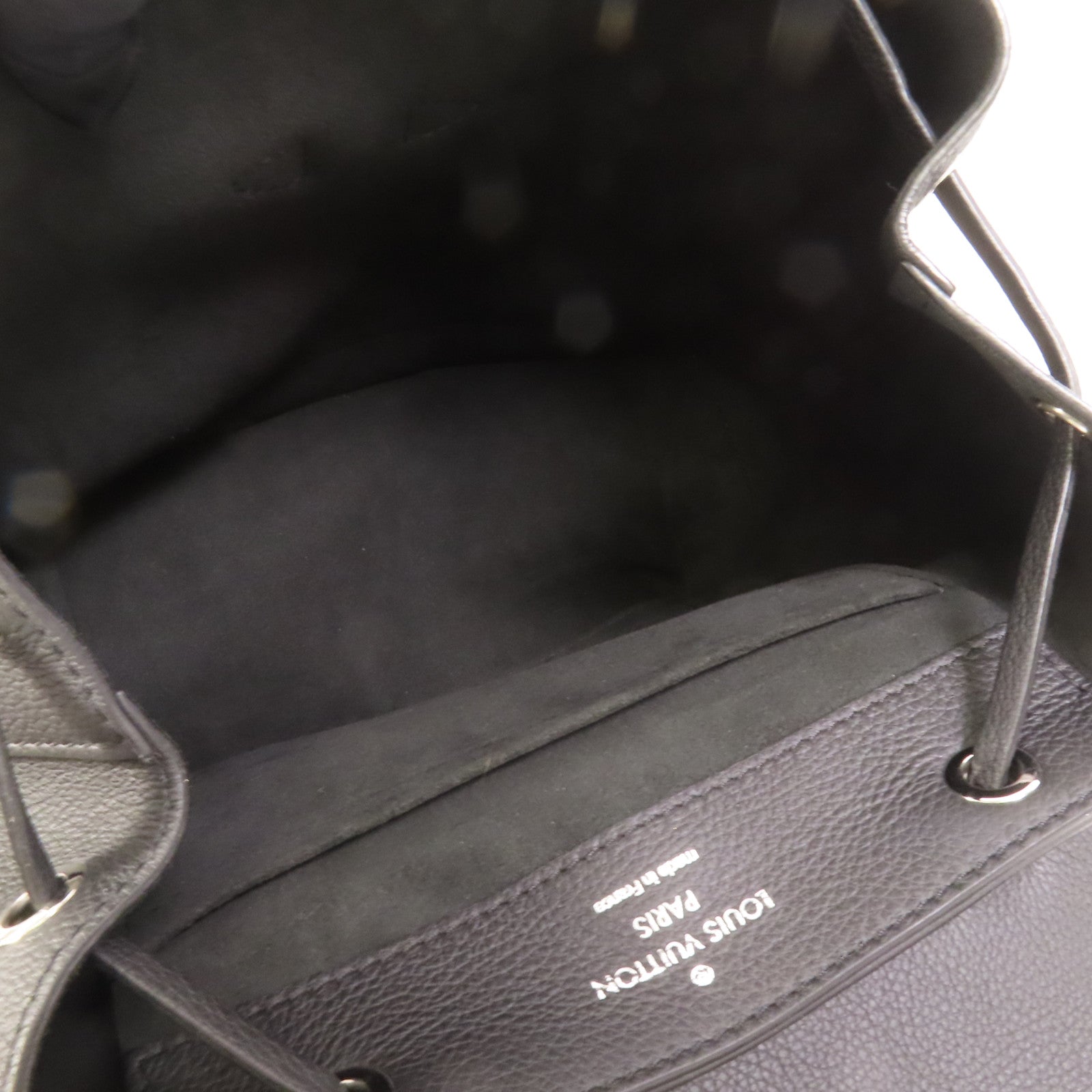 LOUIS VUITTON 【激減優惠】牛皮皮革Lock Me Backpack銀扣背包