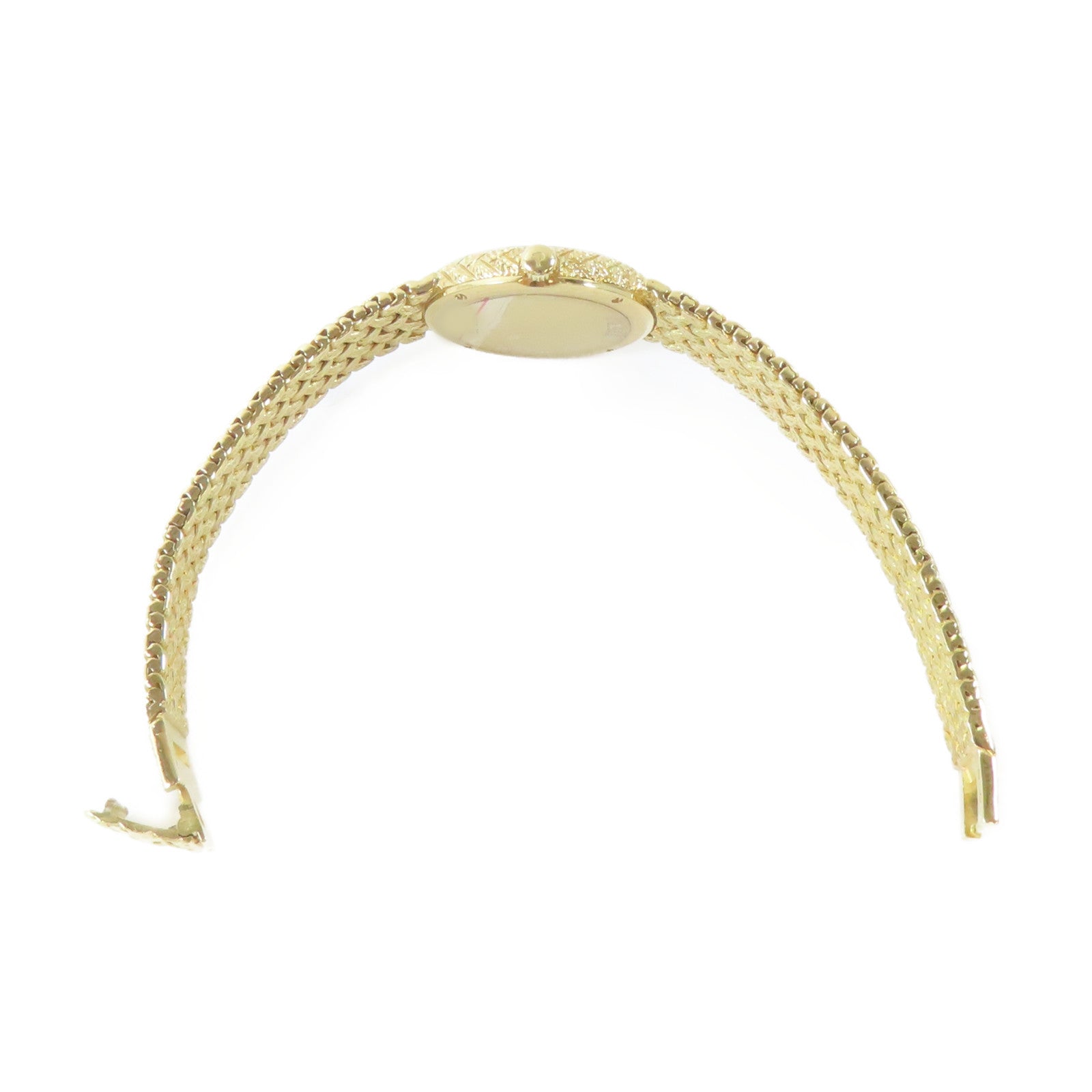 PIAGET Daniel Mink 18K黃金手錶石英機芯金色#13.25cm