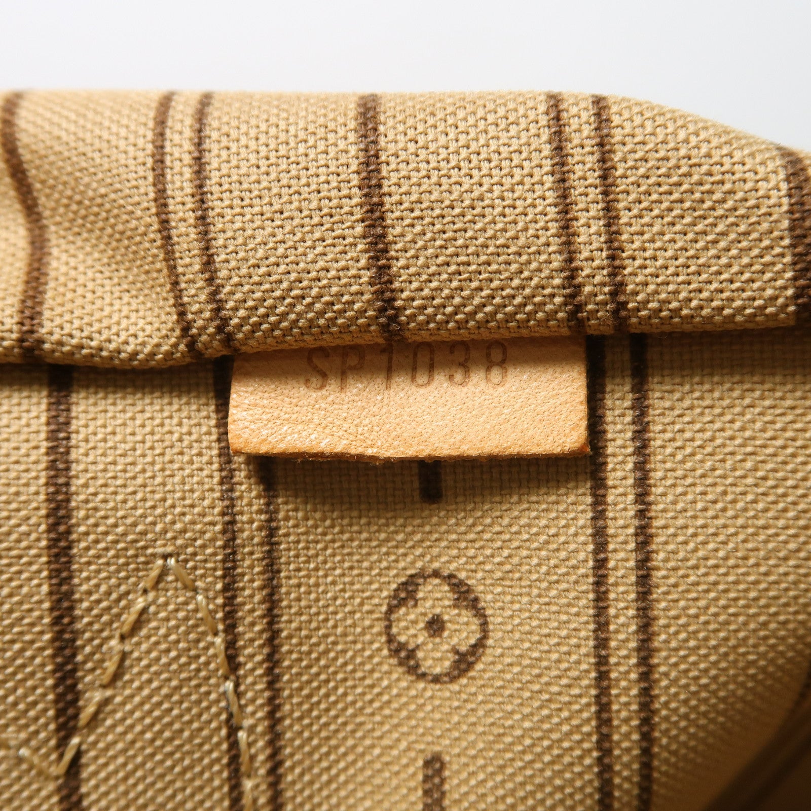 LOUIS VUITTON Monogram Neverfull GM金扣手挽袋啡色