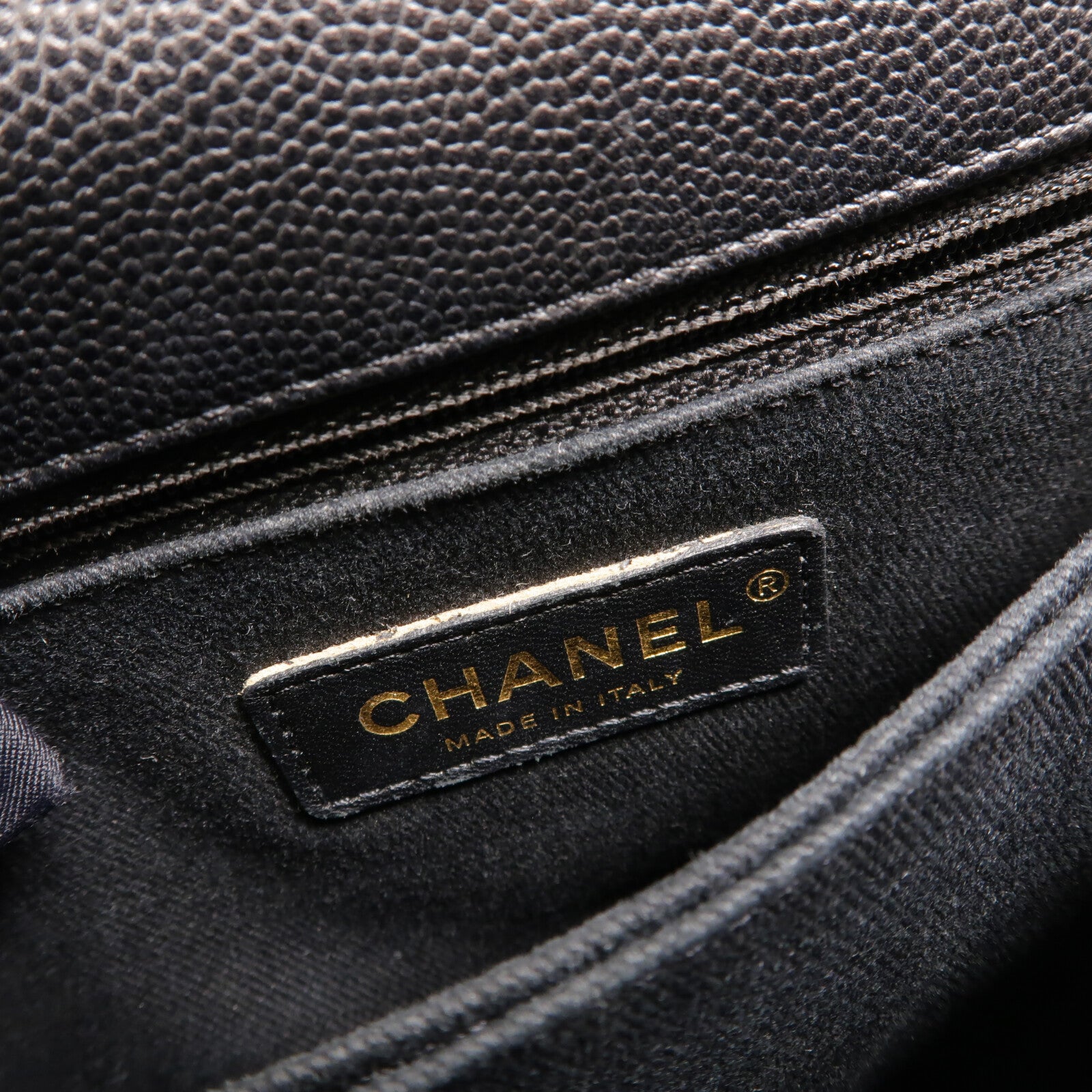 CHANEL 牛皮皮革/蜥蜴皮革Coco Handle Small手挽肩背兩用袋