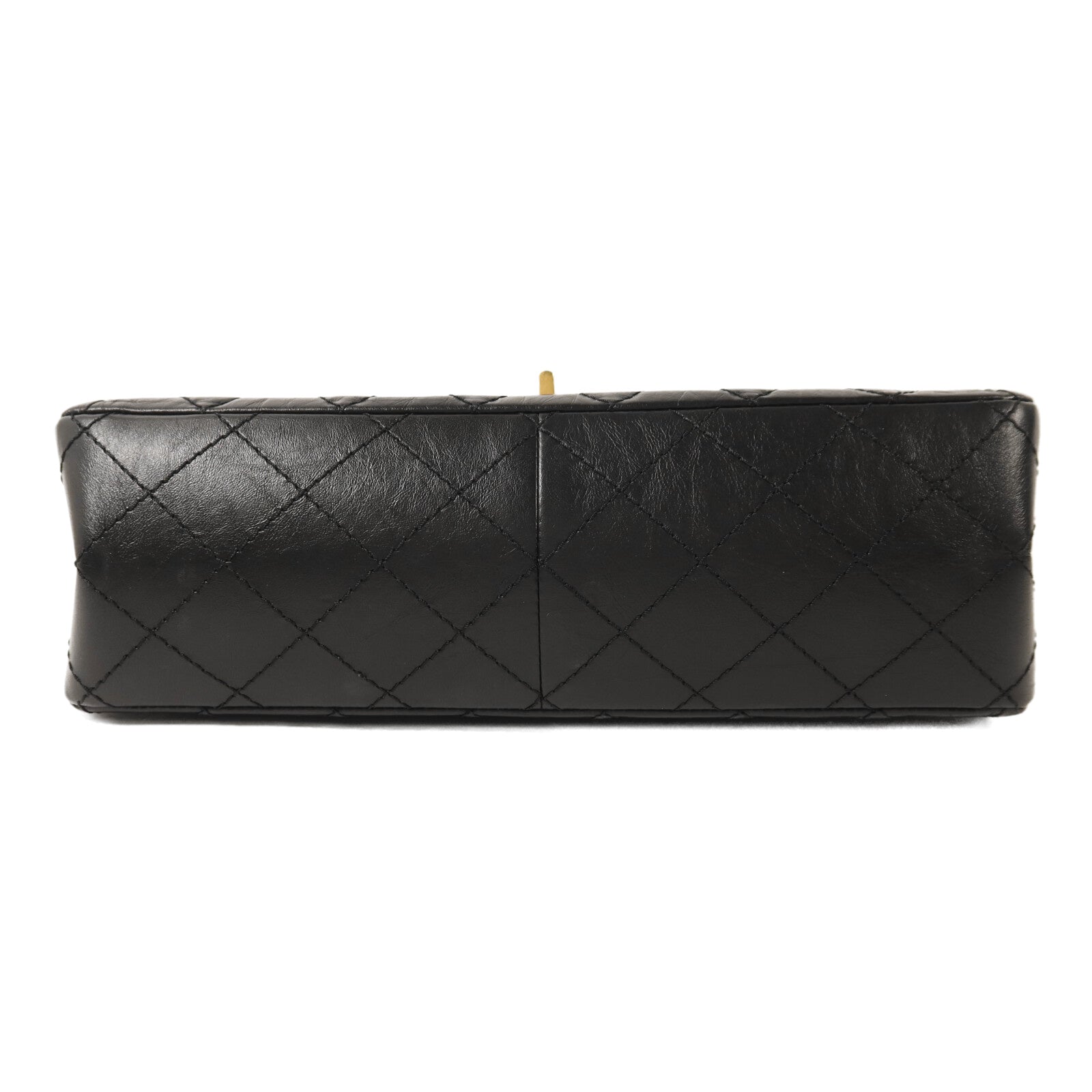CHANEL 牛皮皮革2.55 Medium金扣鏈帶肩背袋