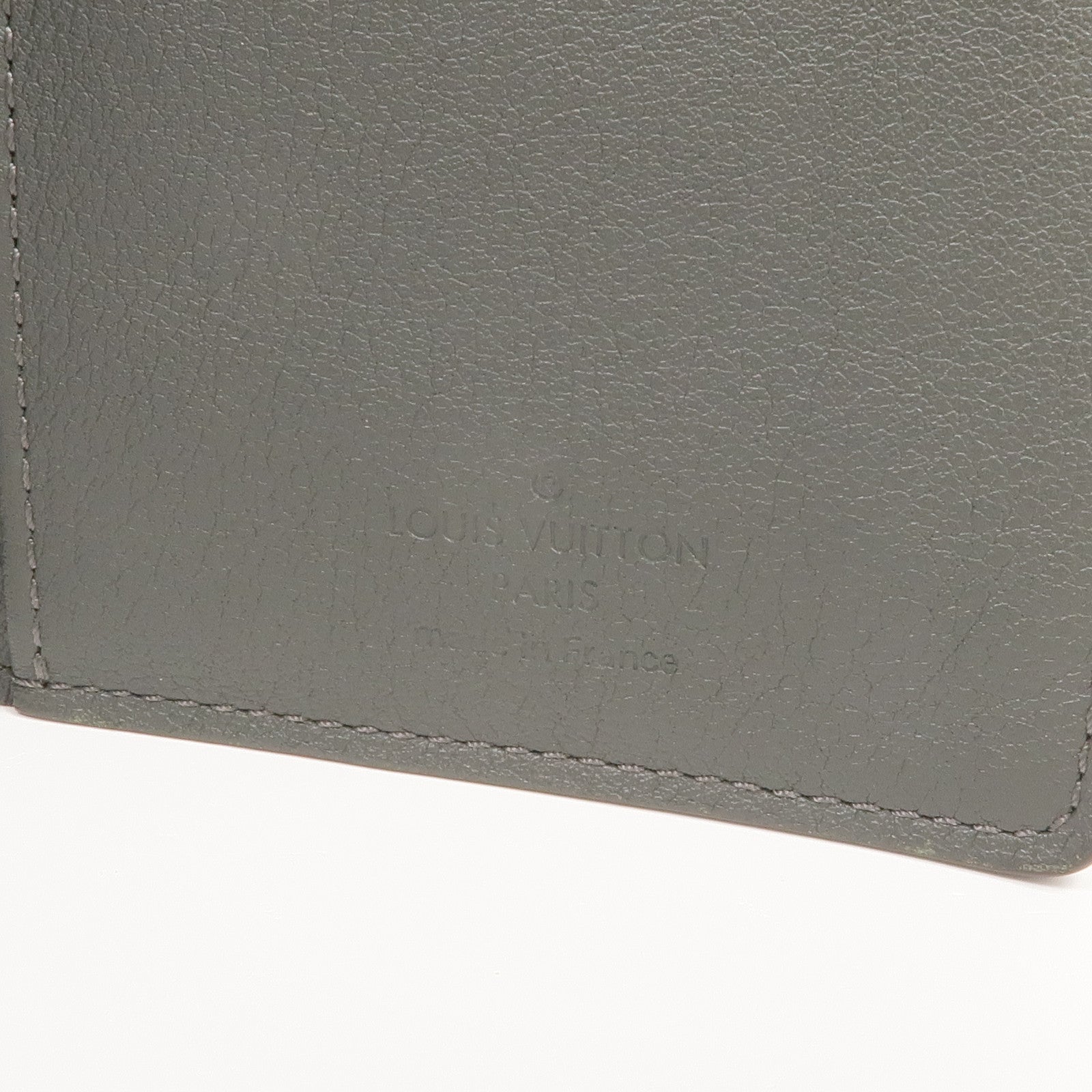 LOUIS VUITTON 牛皮皮革Brazza Long Wallet銀扣長錢包