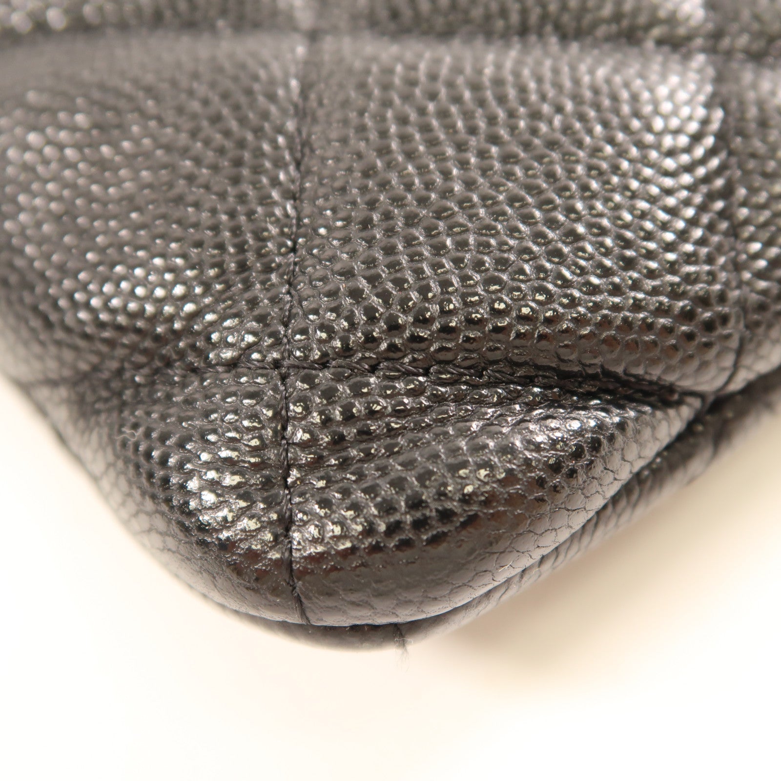CHANEL 牛皮皮革Clutch Bag金扣手拿包