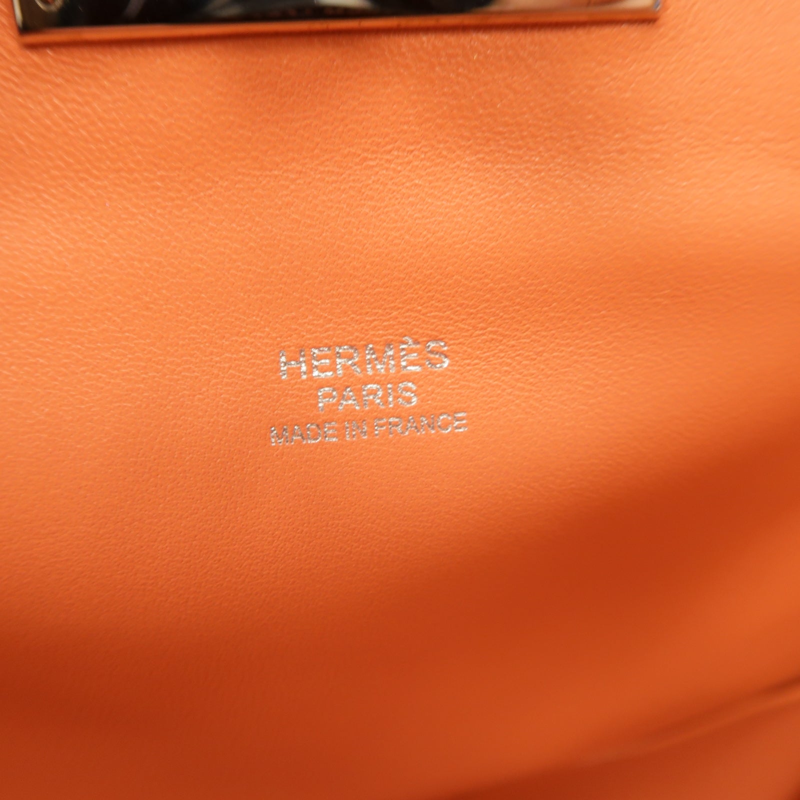 HERMES 【激減優惠】Evercolor皮革ToolBox 26 Shoulder Bag銀扣手挽肩背兩用袋粉紅色