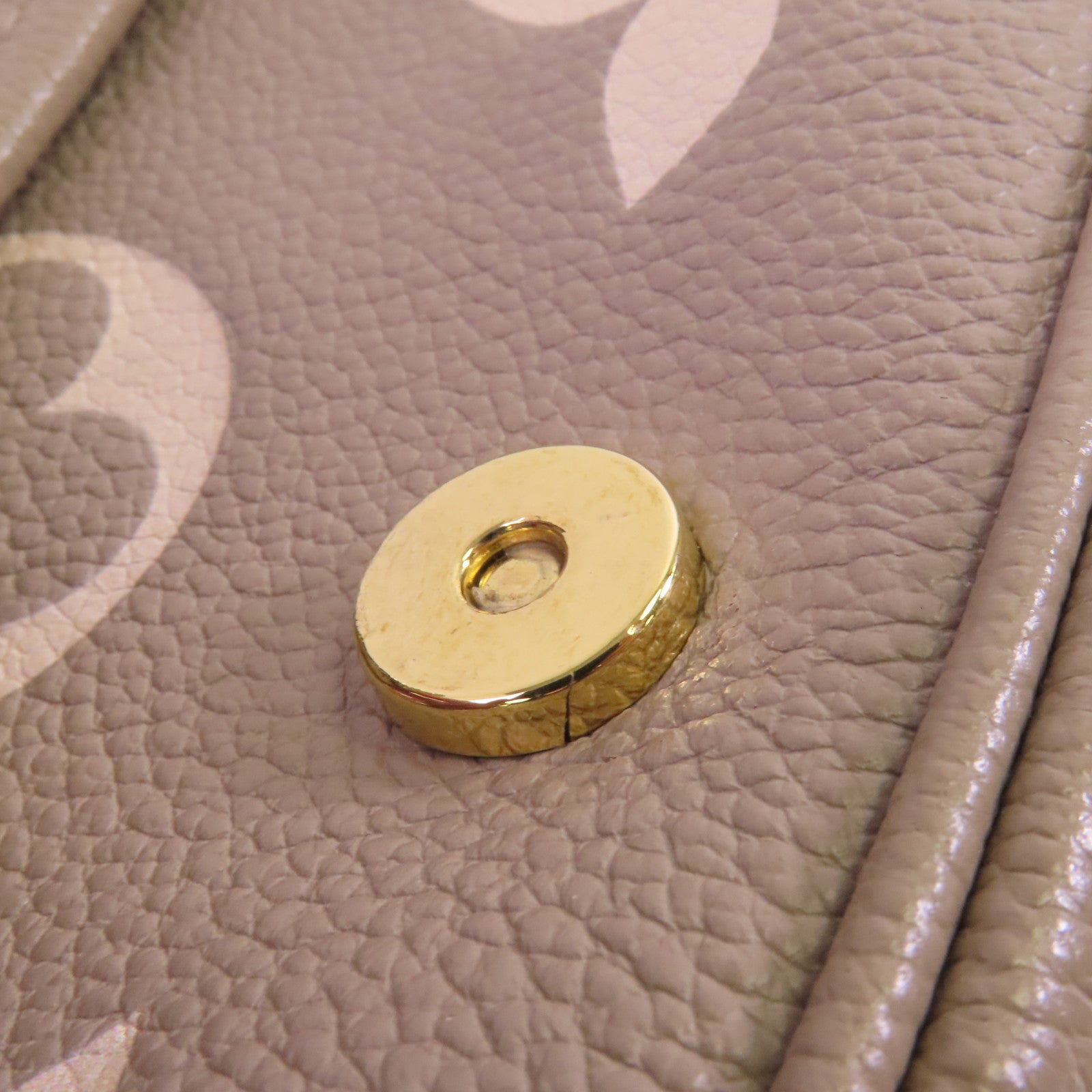 LOUIS VUITTON Monogram Empreinte Diane PM金扣手挽肩背兩用袋