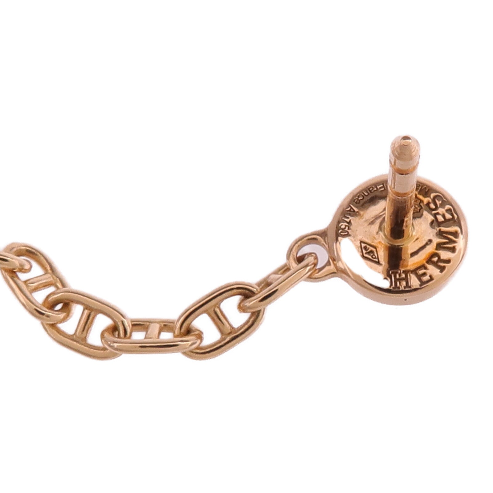 HERMES 18K玫瑰金New Farandole Drop Earrings鑽石耳環