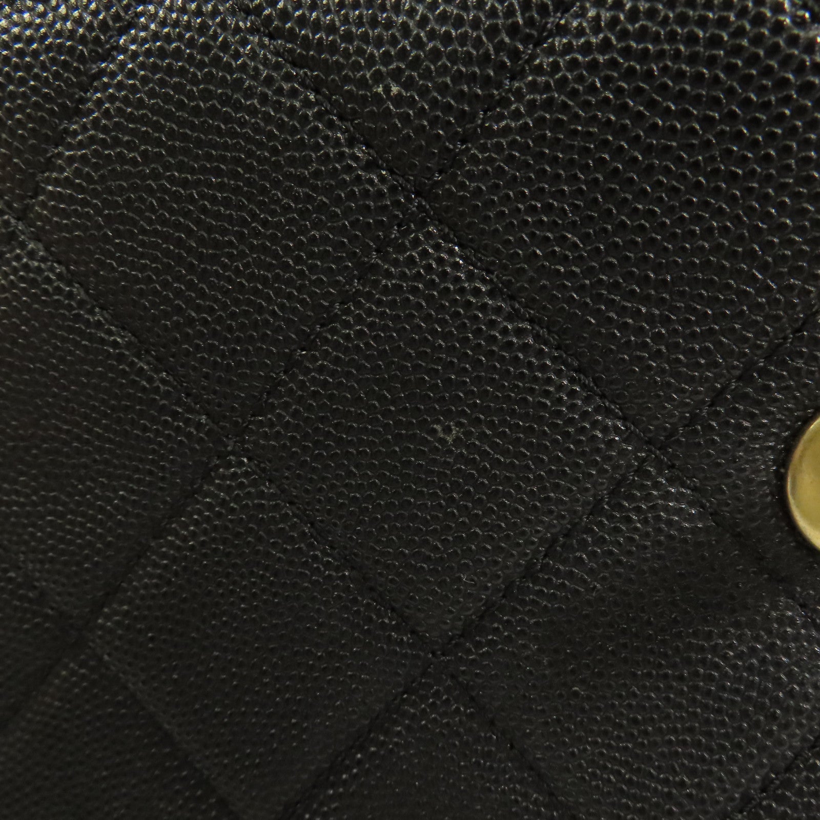 CHANEL 牛皮皮革Chain Shoulder金扣手挽肩背兩用袋