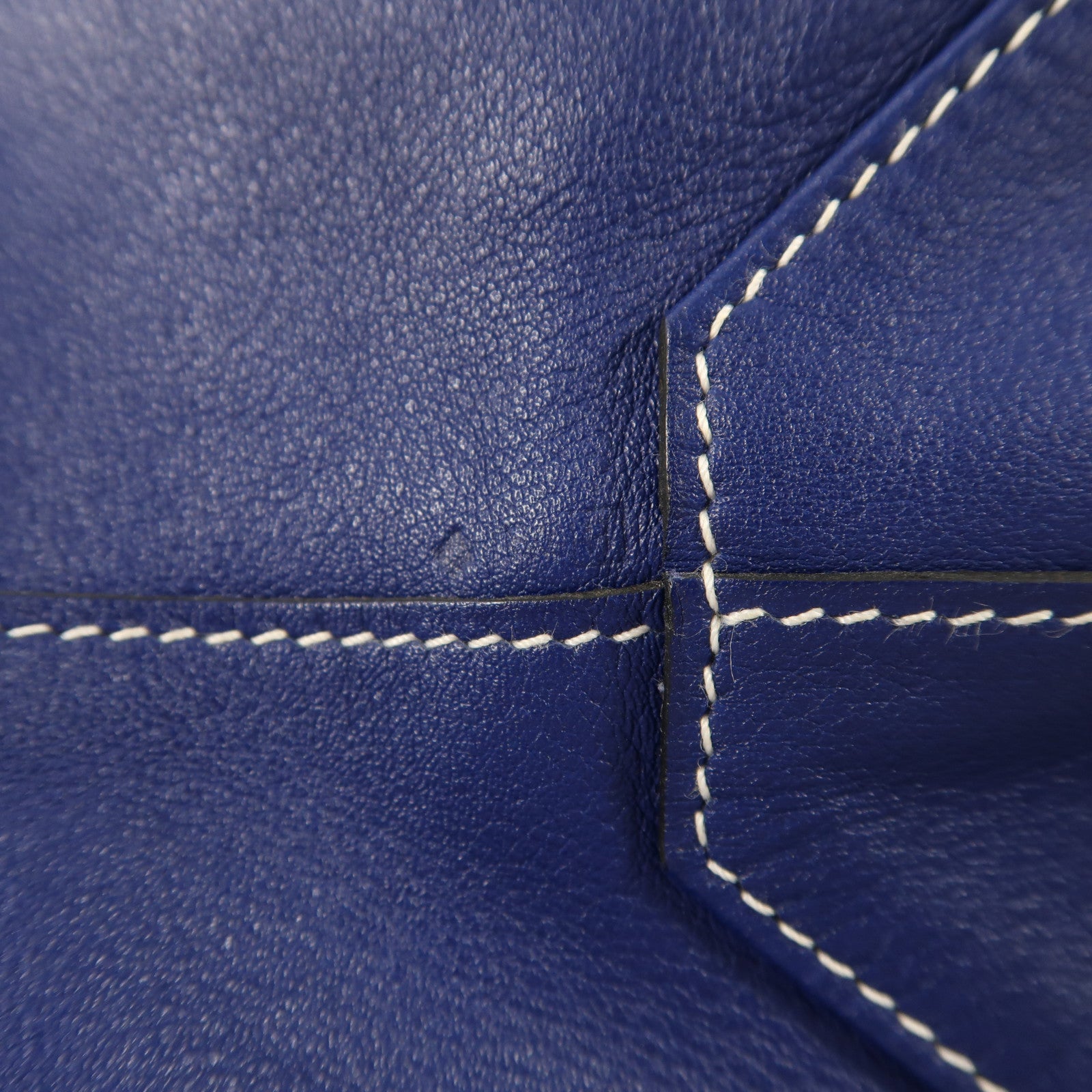 HERMES Swift皮革Double Sens肩背袋/手挽袋Bleu Hydra