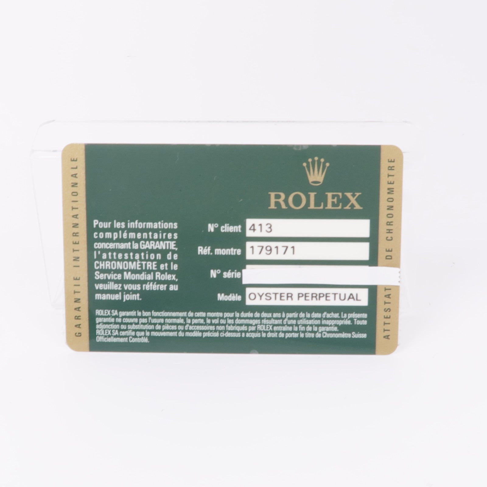 ROLEX Datejust 26mm 179171G