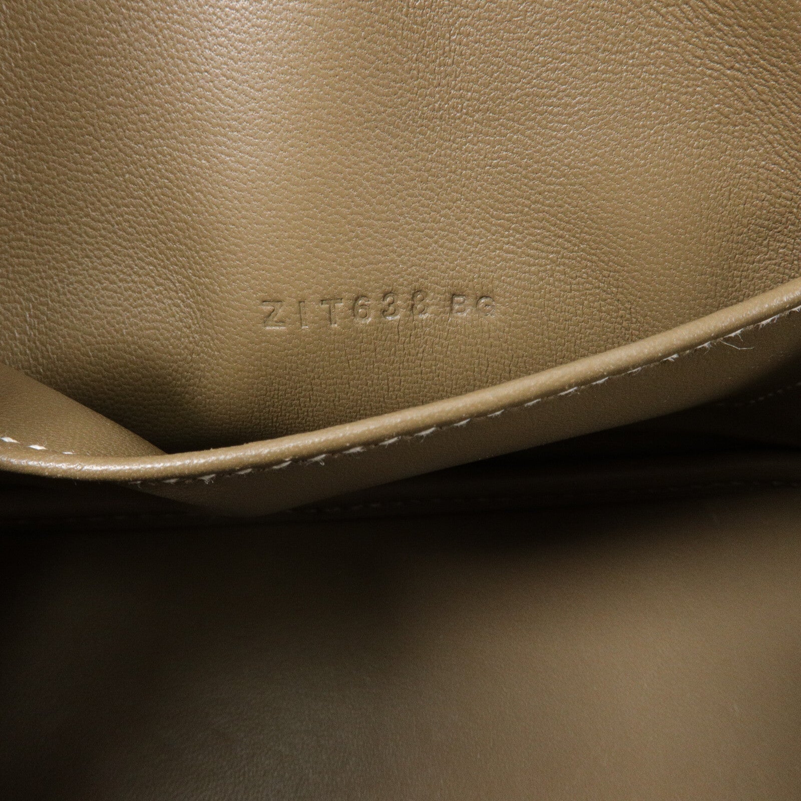 HERMES Chevre皮革Mini Bolide手挽肩背兩用袋Etoupe