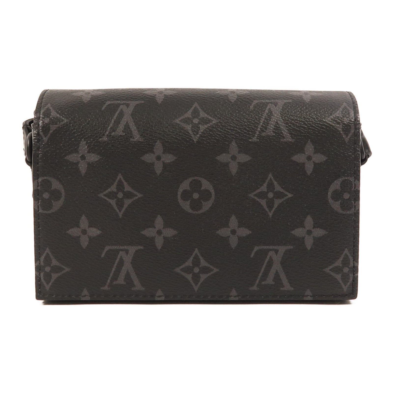 LOUIS VUITTON Monogram Eclipse Steamer Wearable Wallet肩背袋