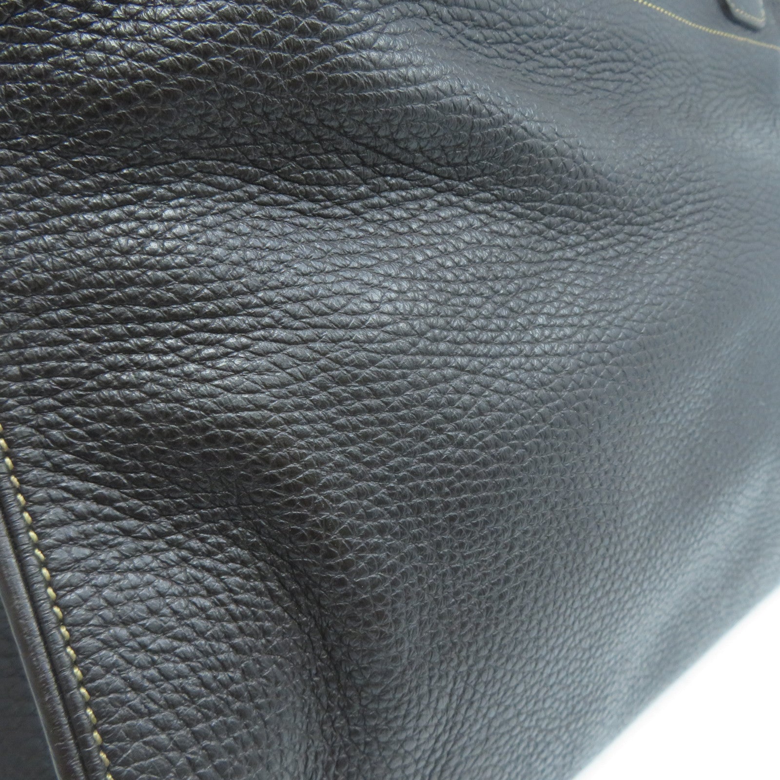 TOD’S 【清倉大減價】牛皮皮革Shoulder Bag銀扣肩背袋啡色