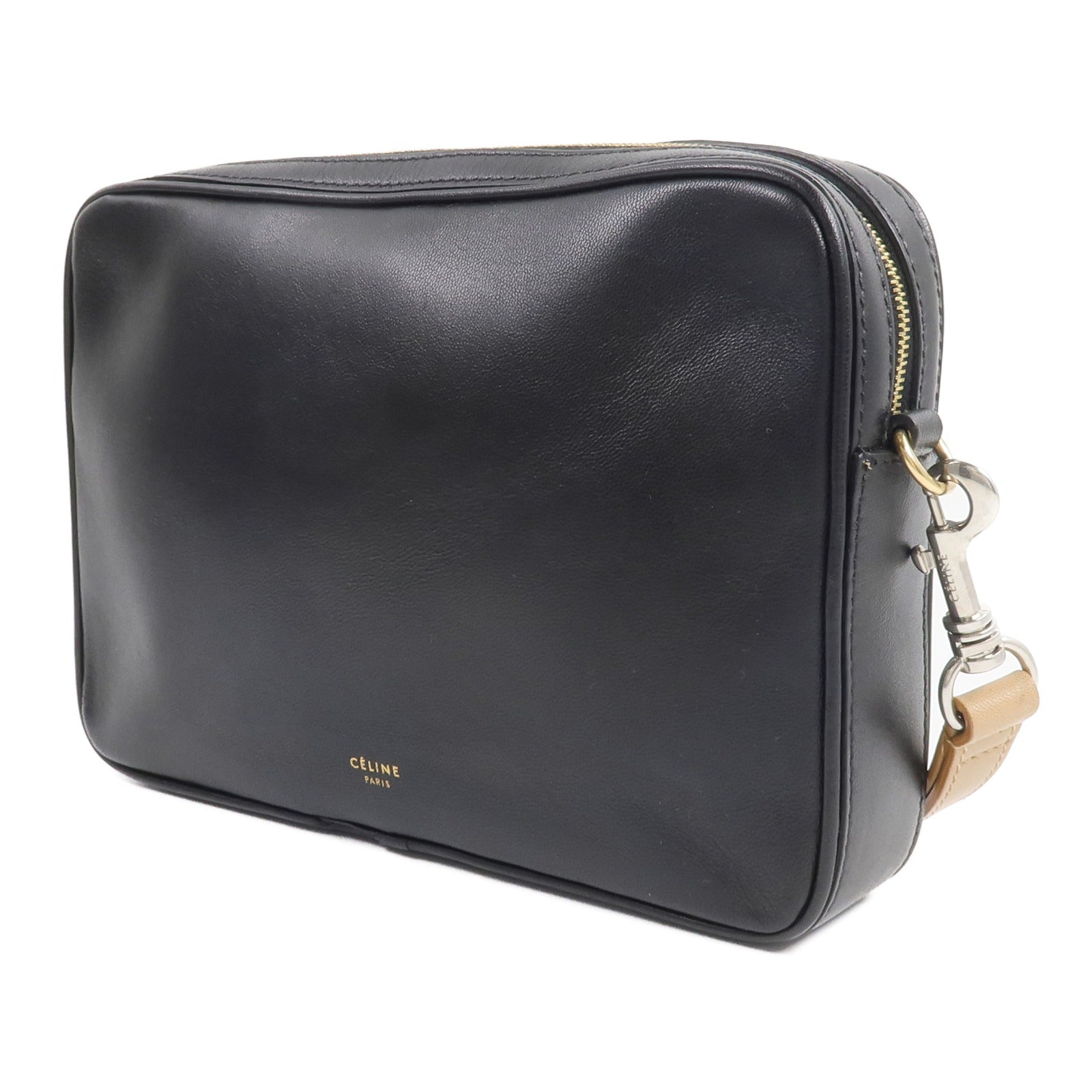 CELINE 牛皮皮革Dragonne Pouch手拿包