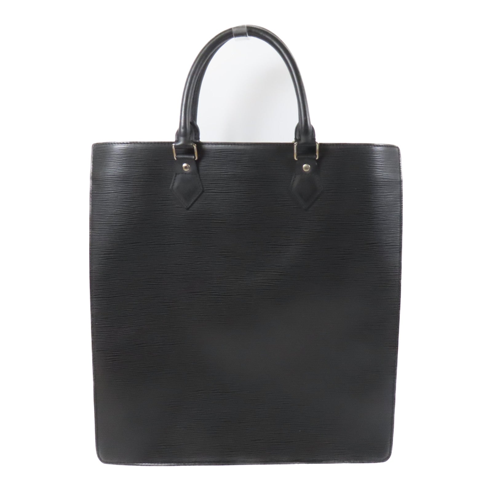 LOUIS VUITTON Epi Sac Plat銀扣手挽袋