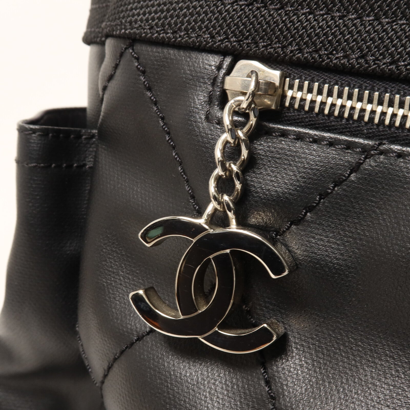 CHANEL 帆布Biarritz Tote Bag Large手挽袋