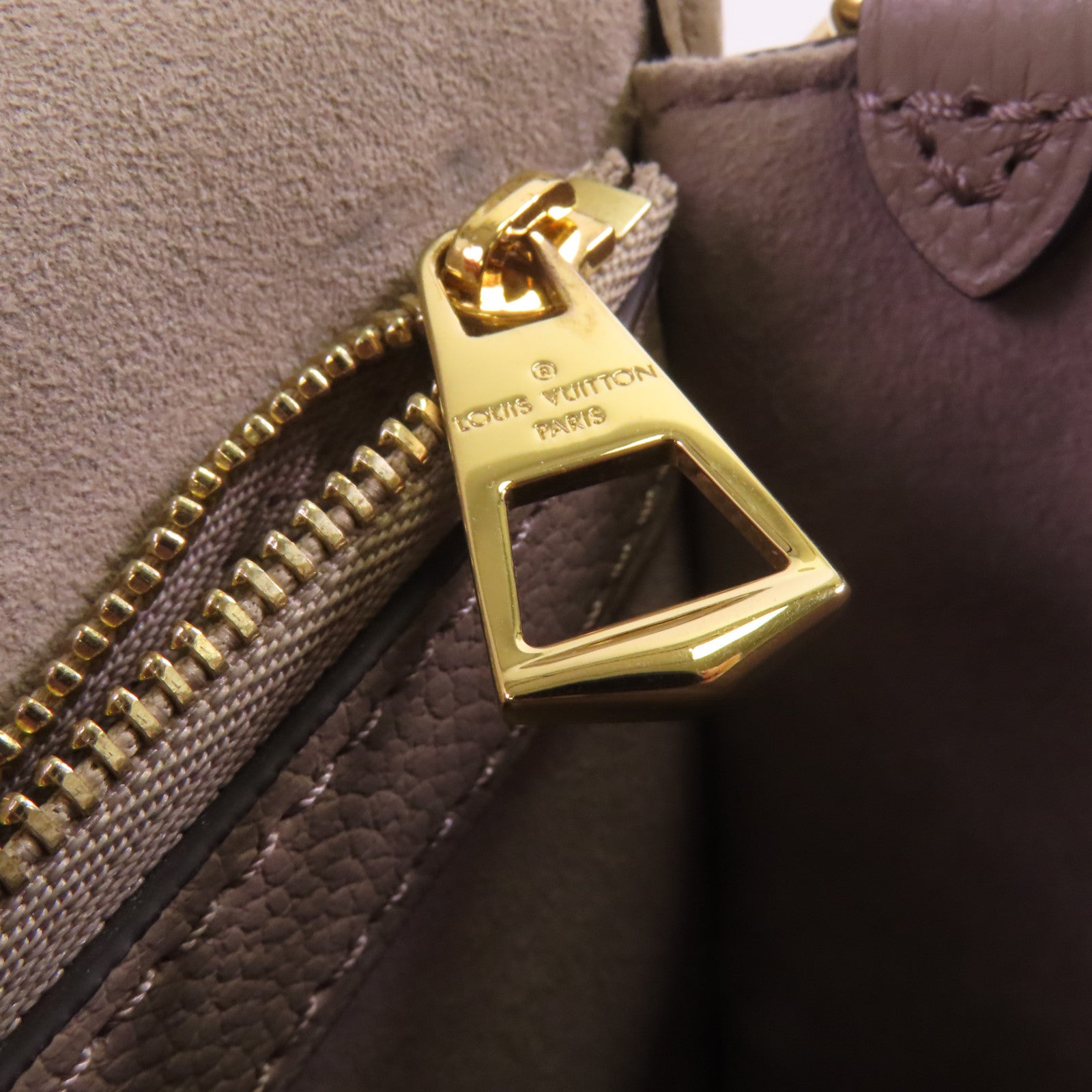 LOUIS VUITTON Monogram Empreinte Diane PM金扣手挽肩背兩用袋