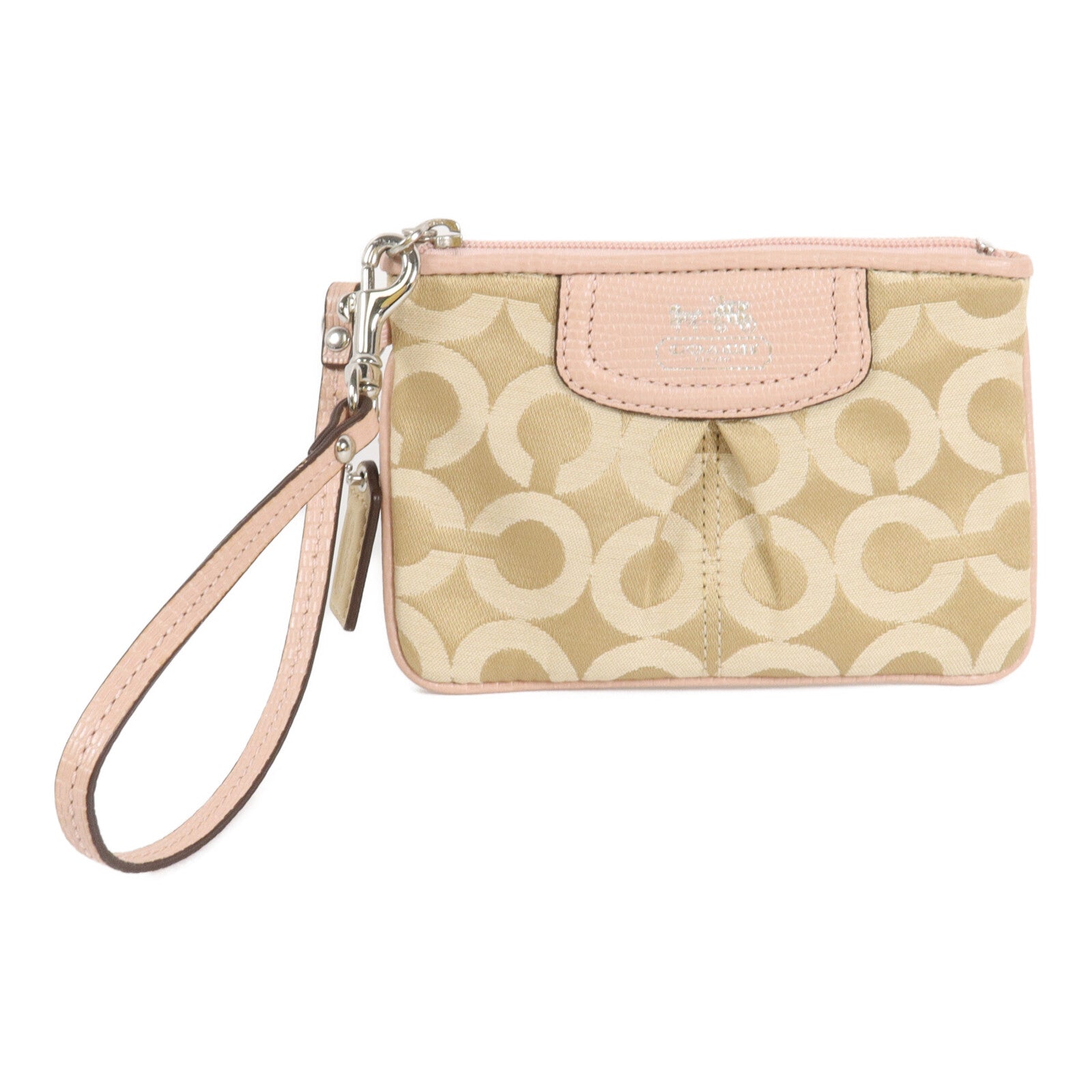 COACH 帆布Small Pouch手挽袋