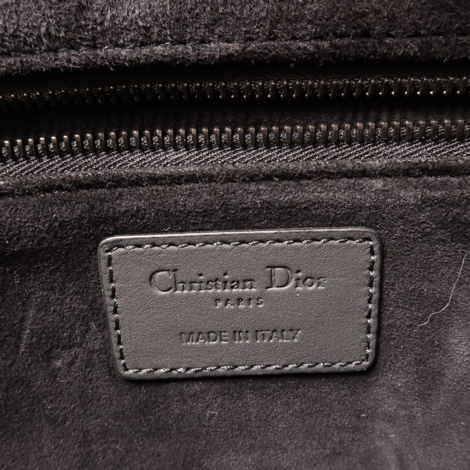 Dior 牛皮皮革Lady Dior Large手挽肩背兩用袋