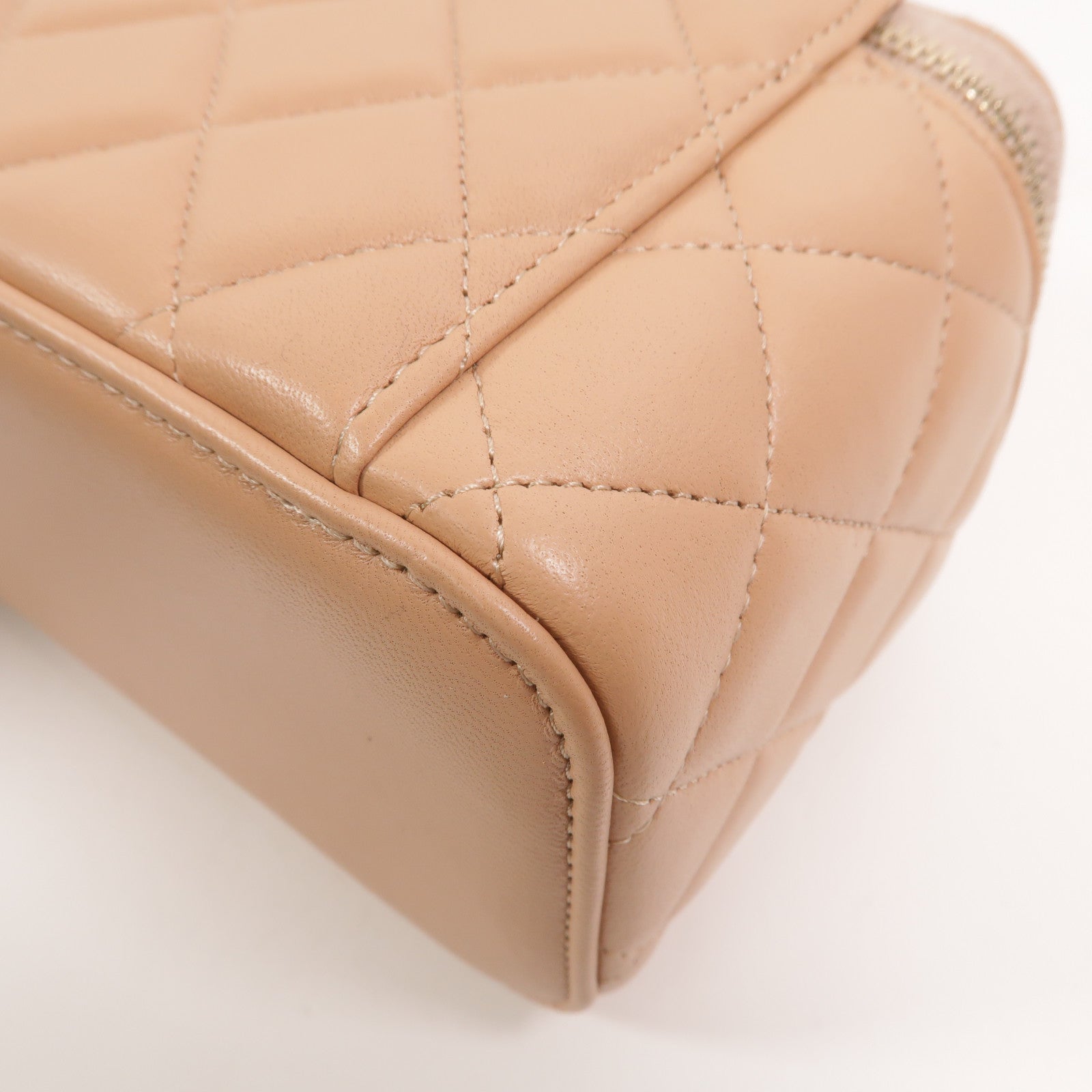 CHANEL 羊皮皮革Top Handle Vanity Case手挽肩背兩用袋