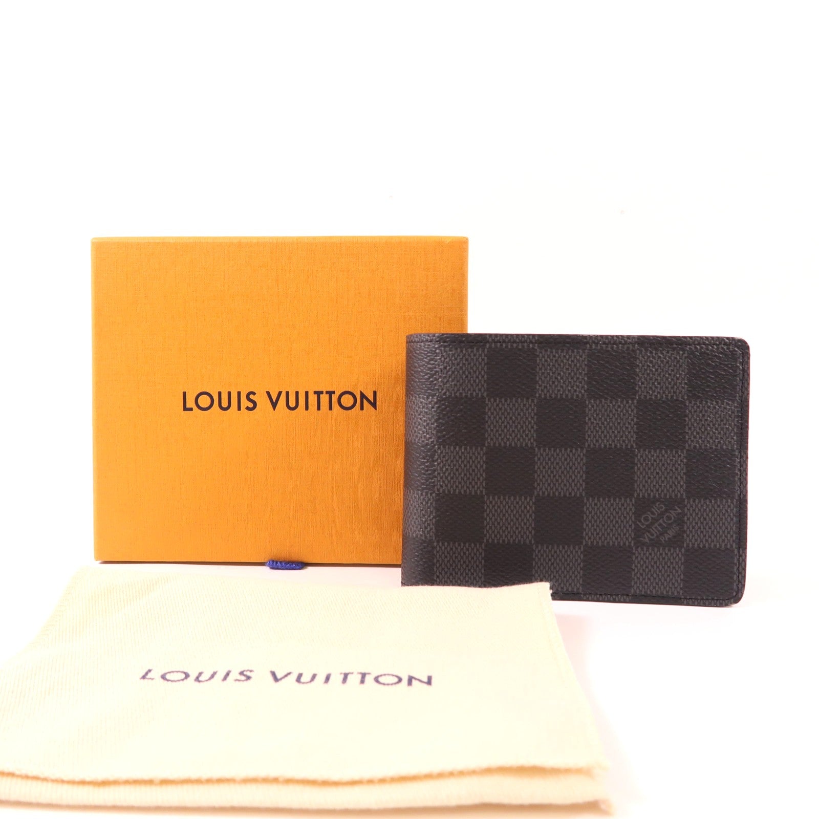 LOUIS VUITTON Damier Graphite Multiple Wallet錢包