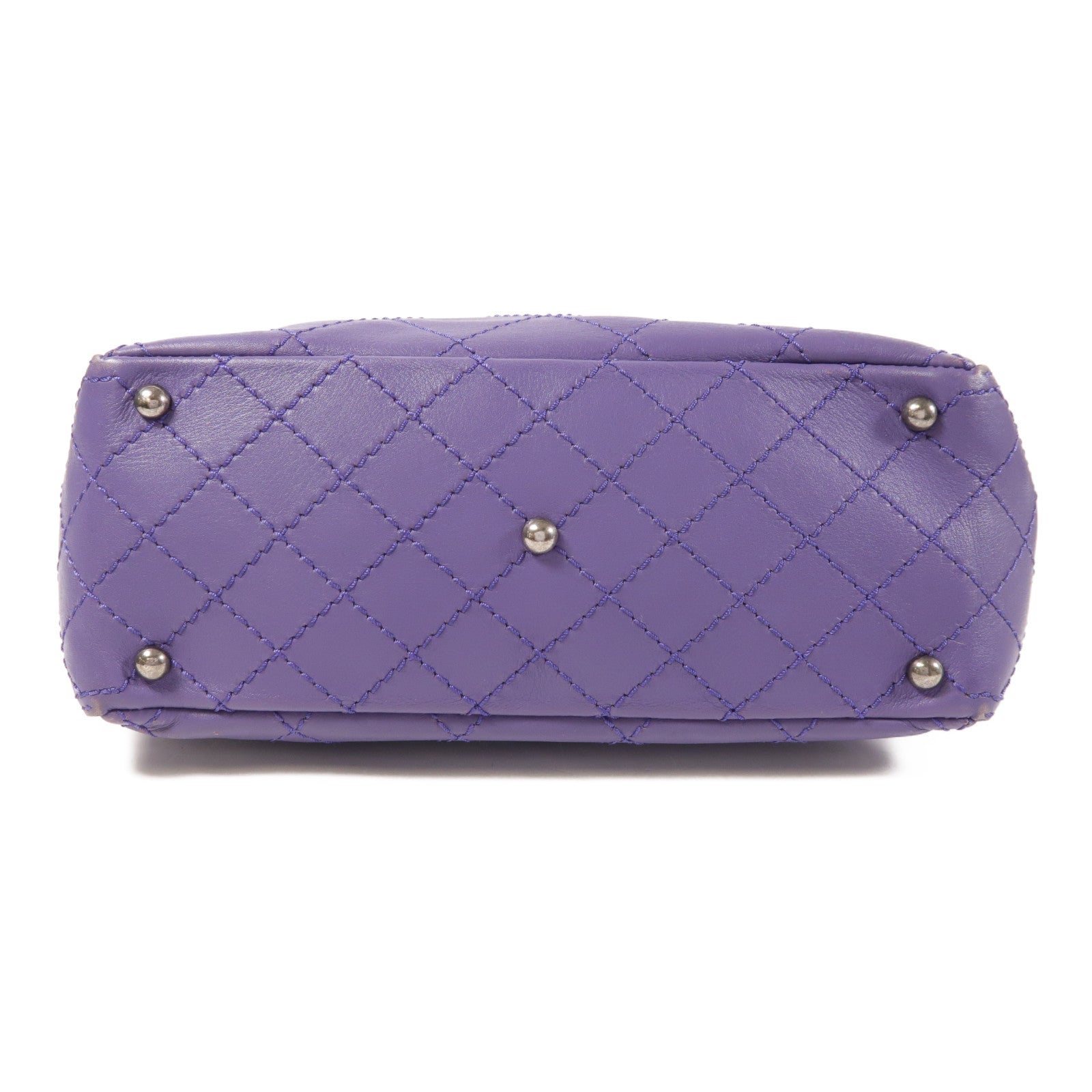 CHANEL 牛皮皮革2 Way Shoulder手挽肩背兩用袋