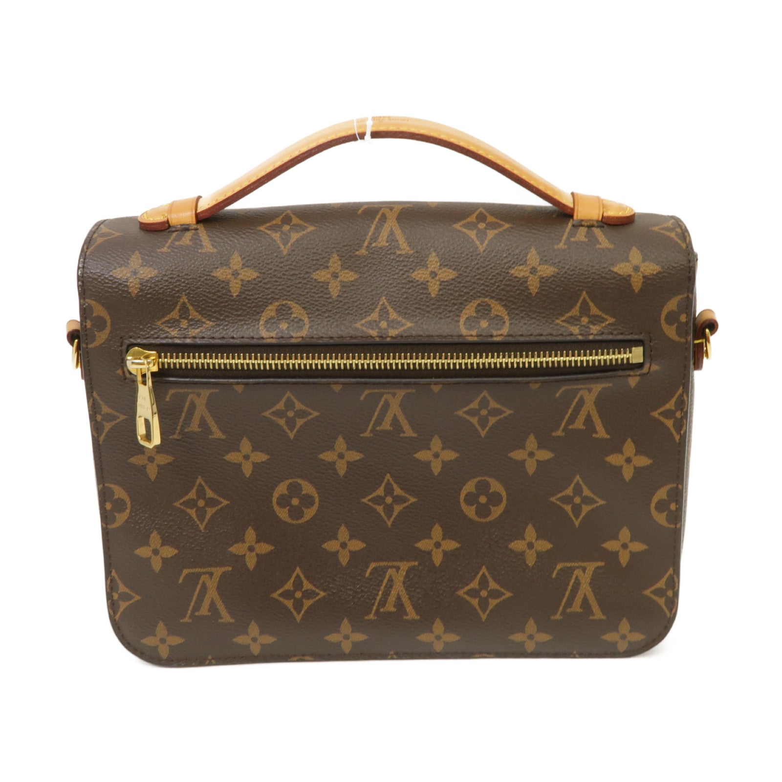 LOUIS VUITTON Monogram Pochette Metis金扣手挽肩背兩用袋啡色
