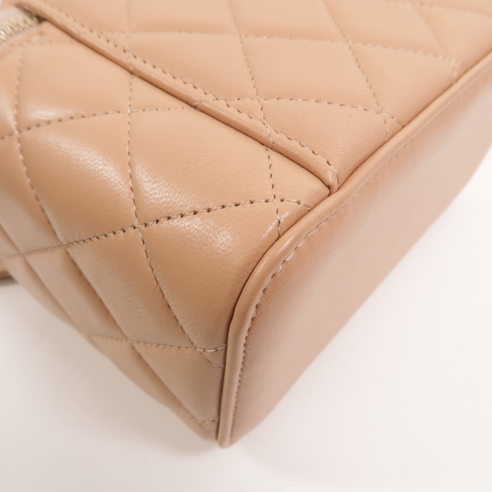 CHANEL 羊皮皮革Top Handle Vanity Case手挽肩背兩用袋