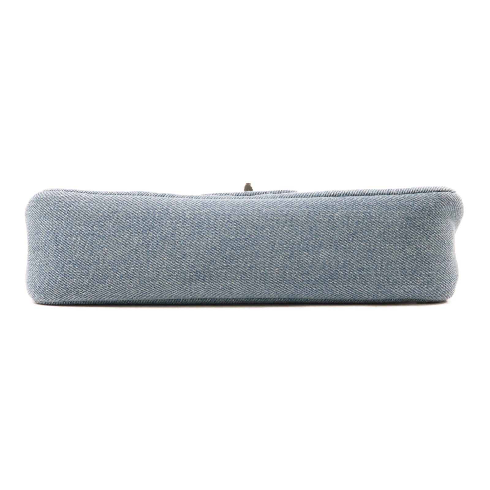 SELECTION 牛仔布Karl Lagerfeld Shoulder Bag銀扣肩背袋藍色