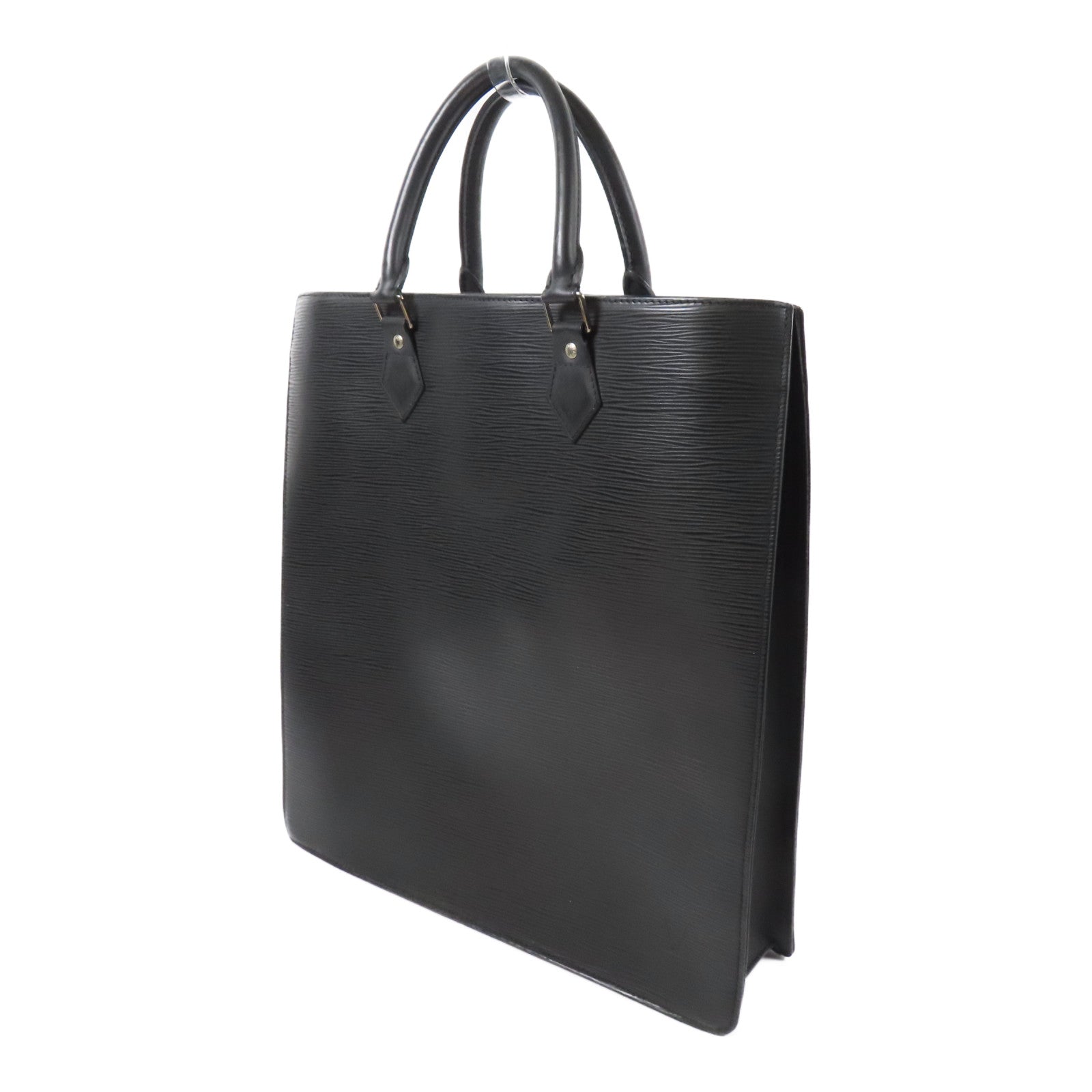 LOUIS VUITTON Epi Sac Plat銀扣手挽袋