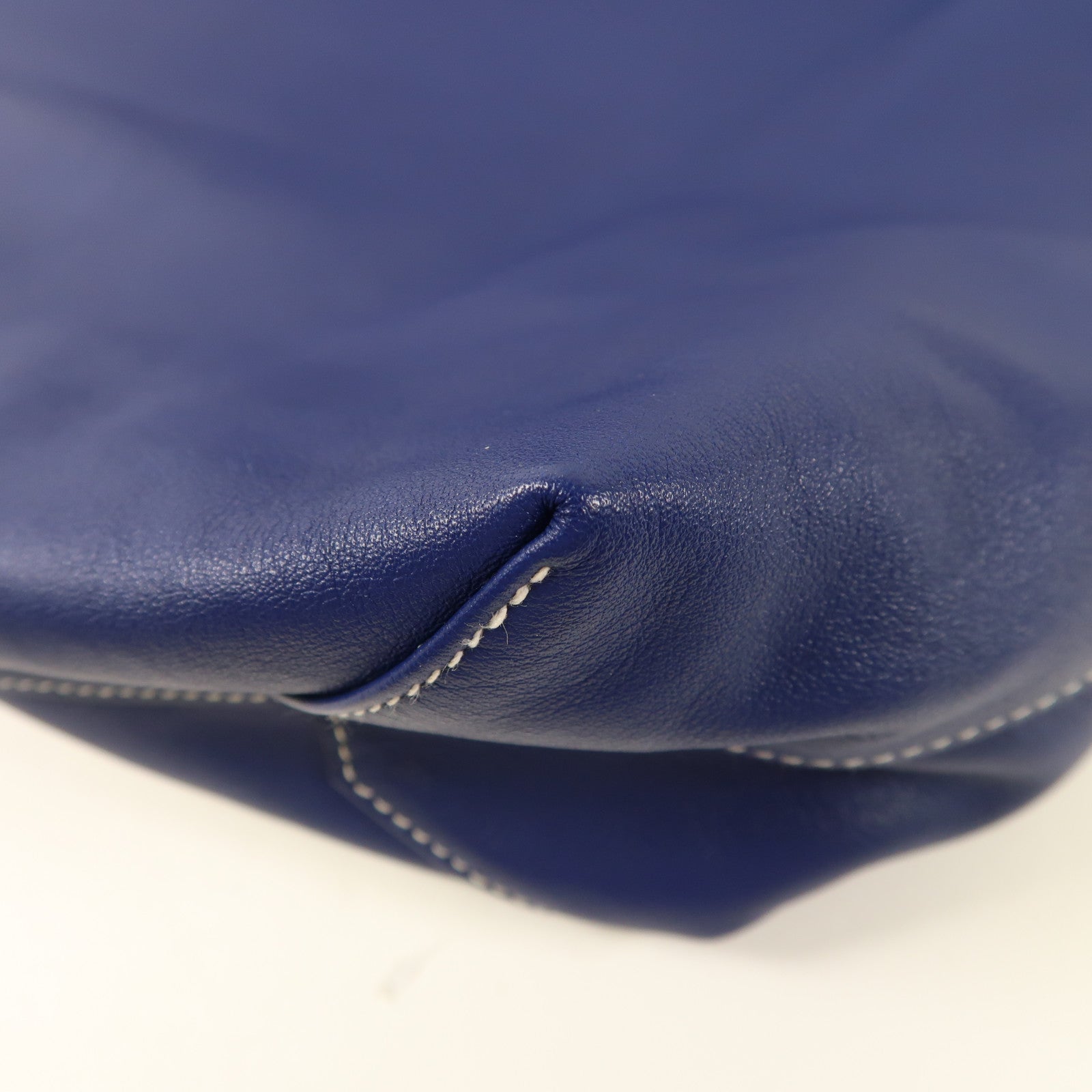 HERMES Swift皮革Double Sens肩背袋/手挽袋Bleu Hydra