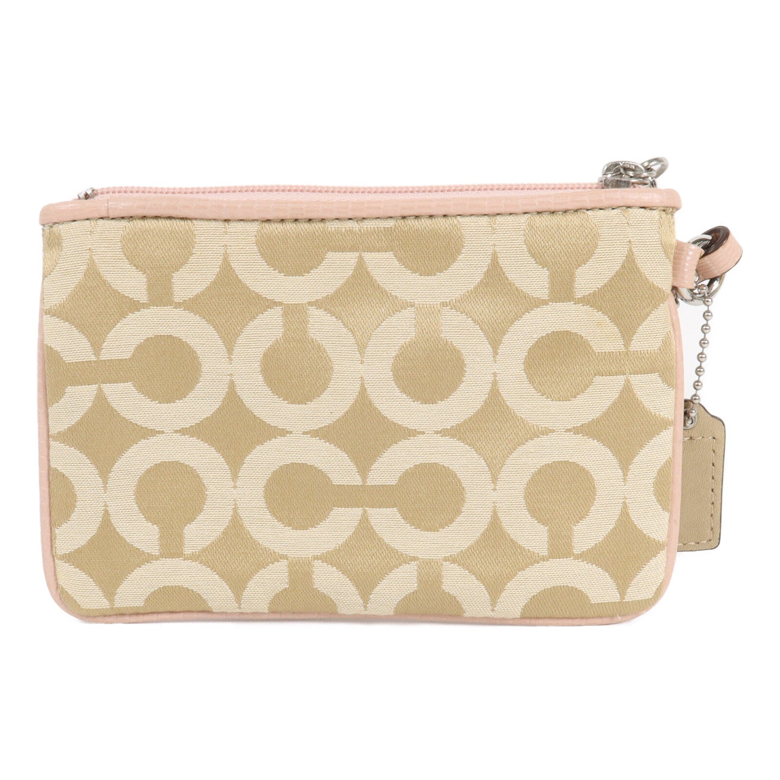 COACH 帆布Small Pouch手挽袋