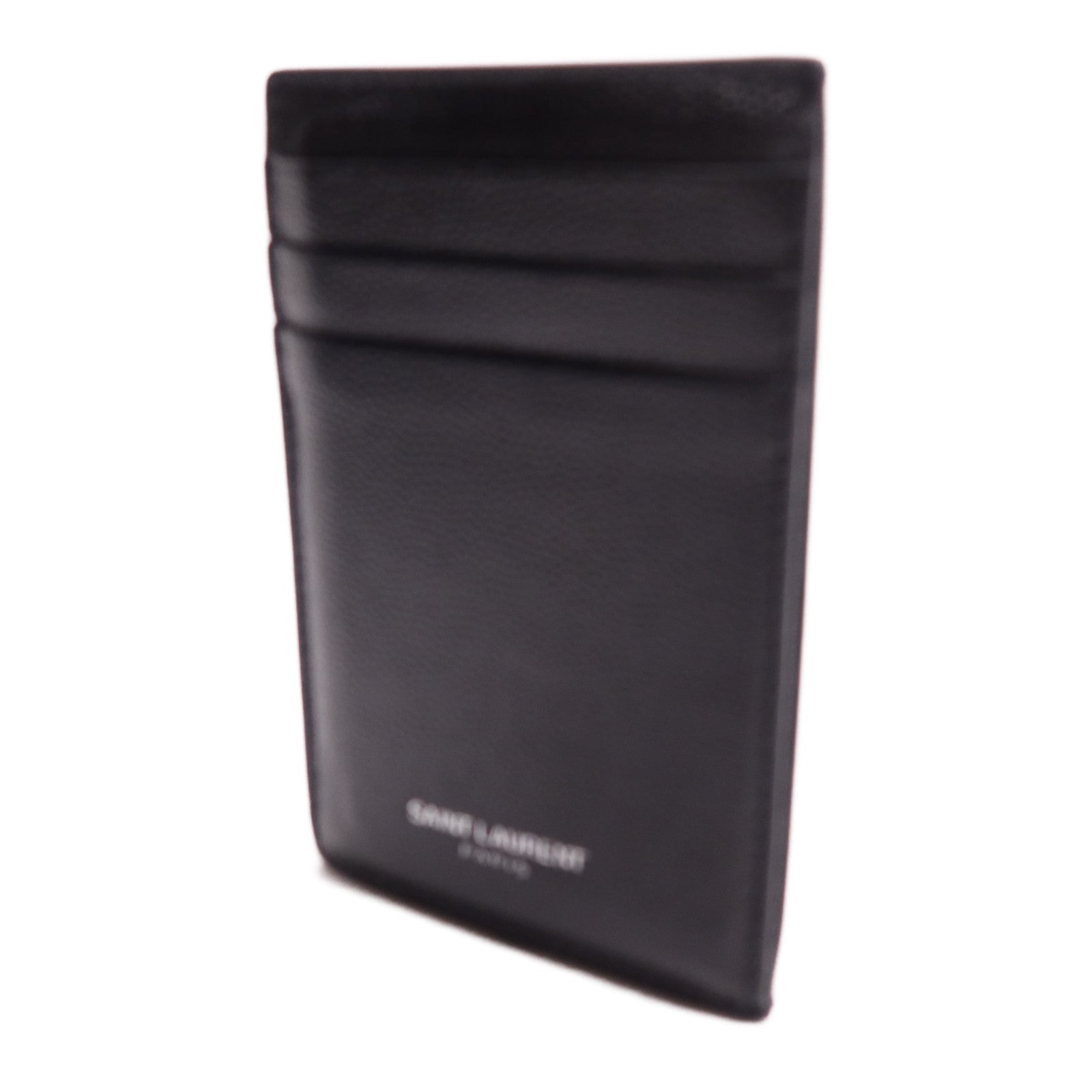 SAINT LAURENT 牛皮皮革Bill Clip with Card Case銀扣卡片套