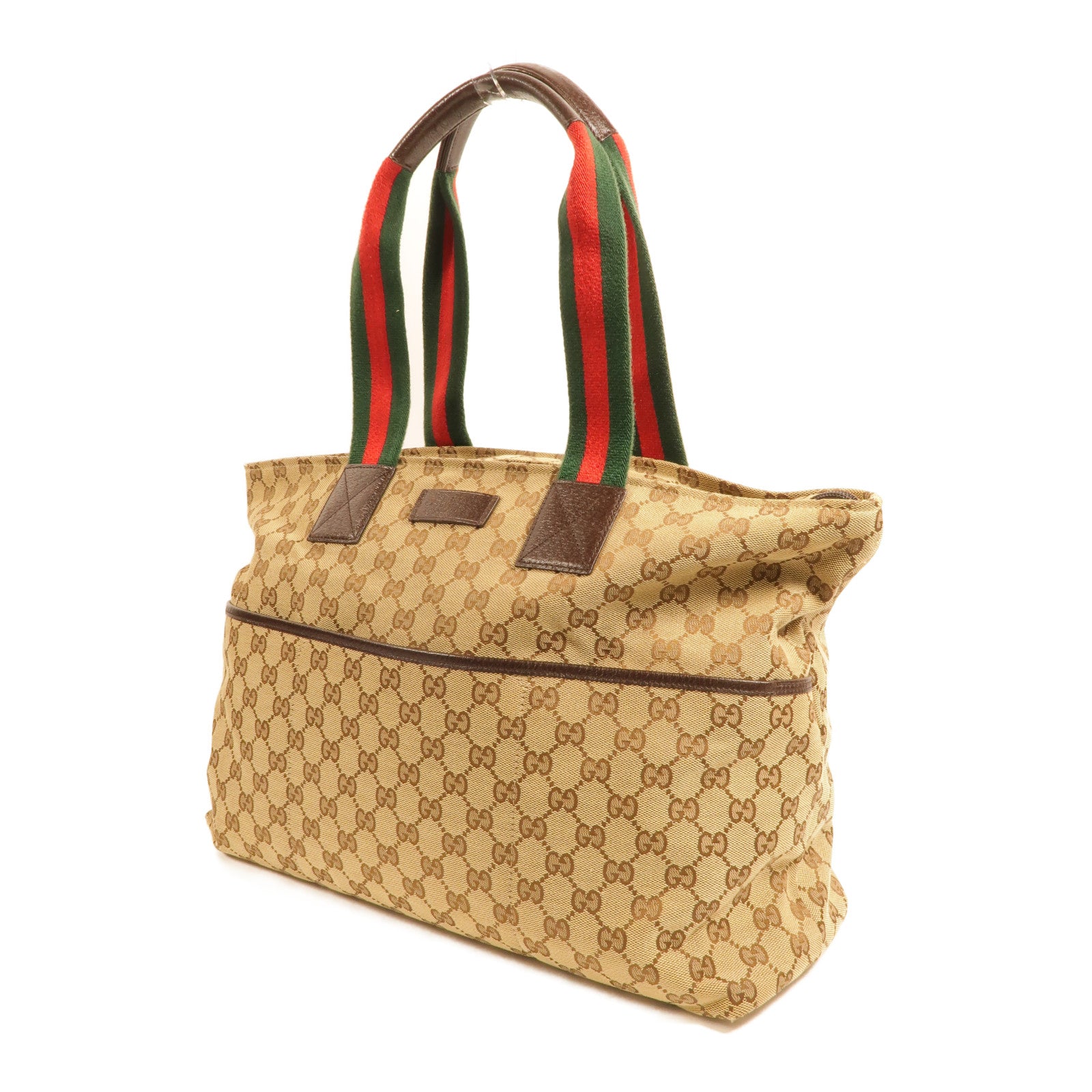 GUCCI 帆布Tote Bag肩背袋