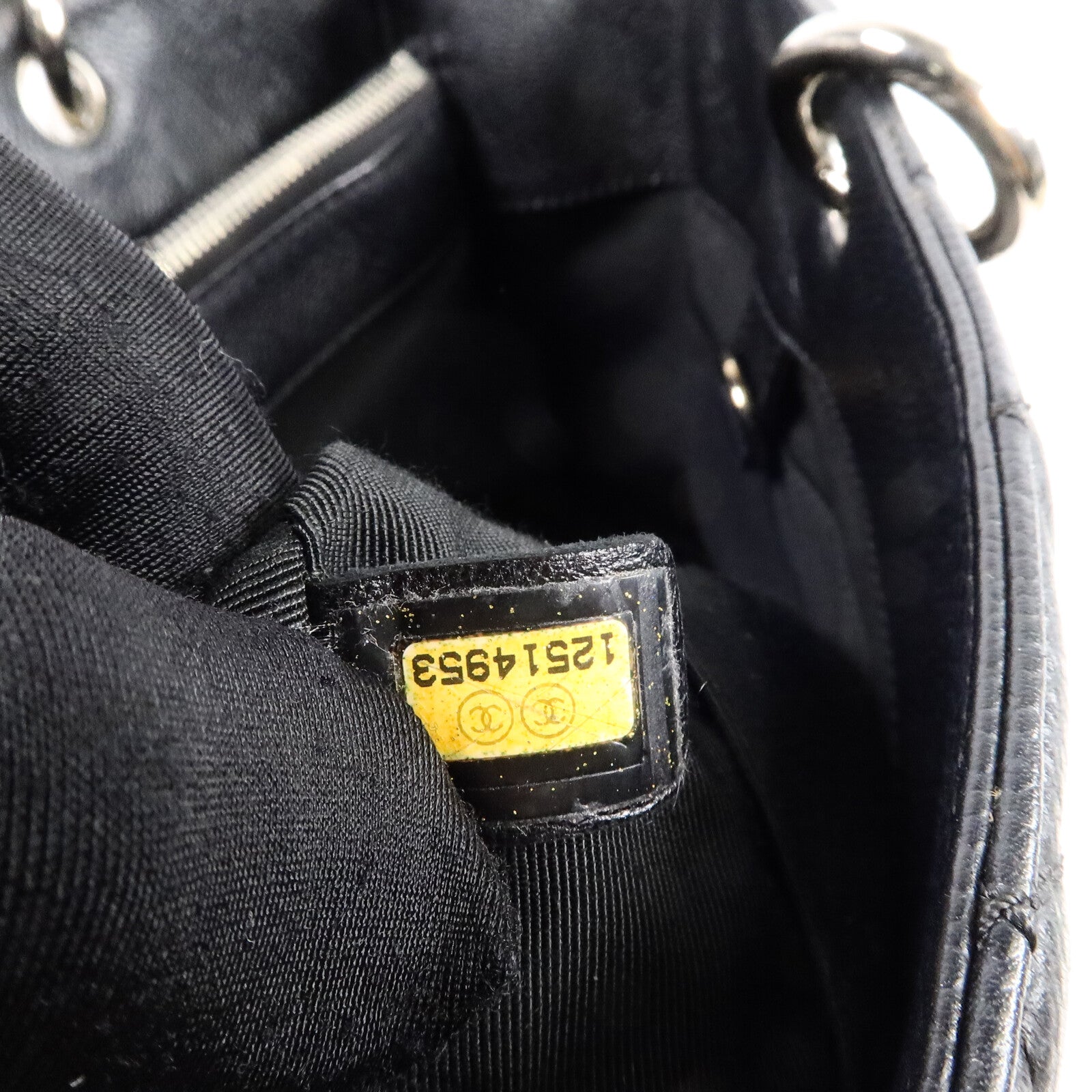 CHANEL 牛皮皮革GST Grand Shopping Tote Bag鏈帶肩背袋