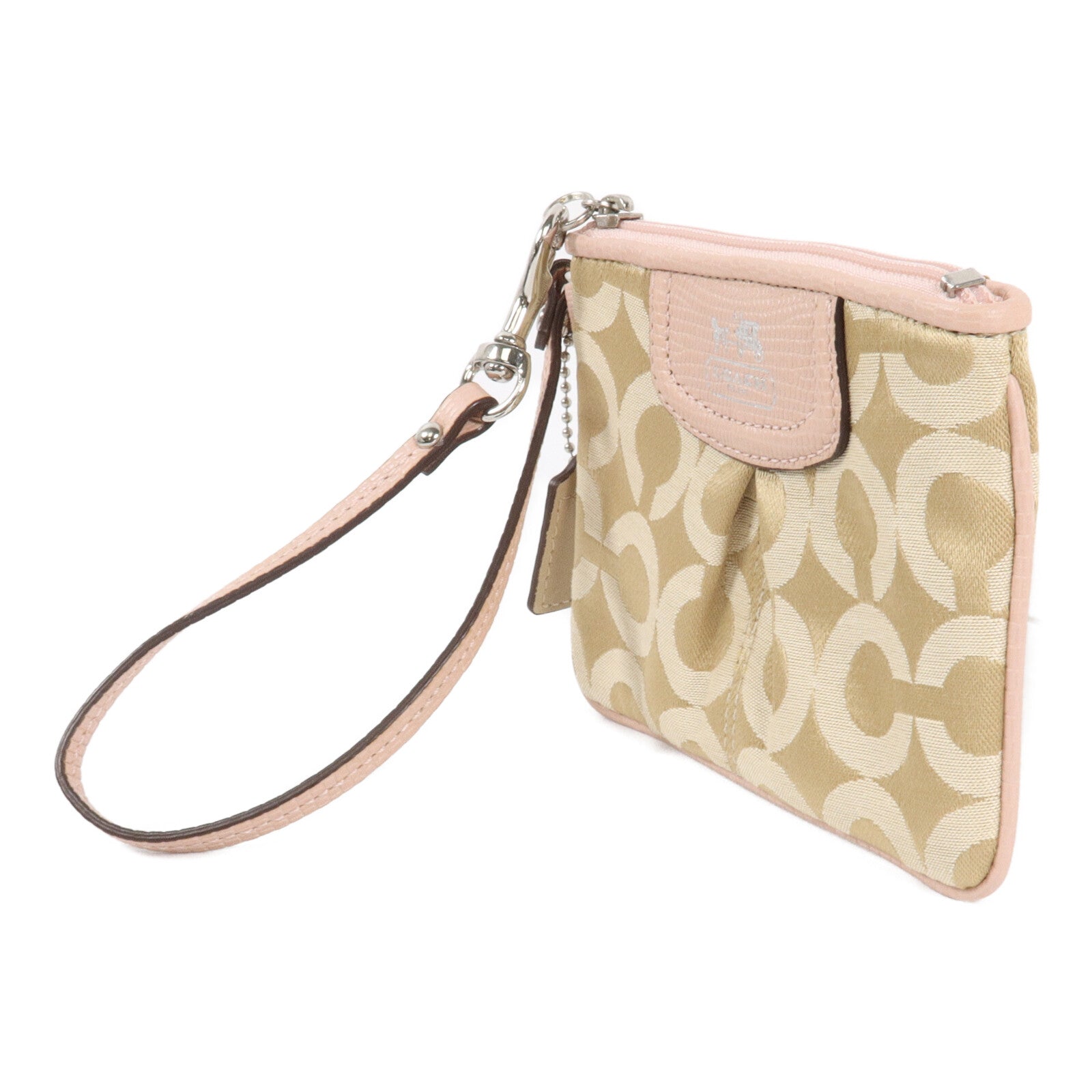 COACH 帆布Small Pouch手挽袋