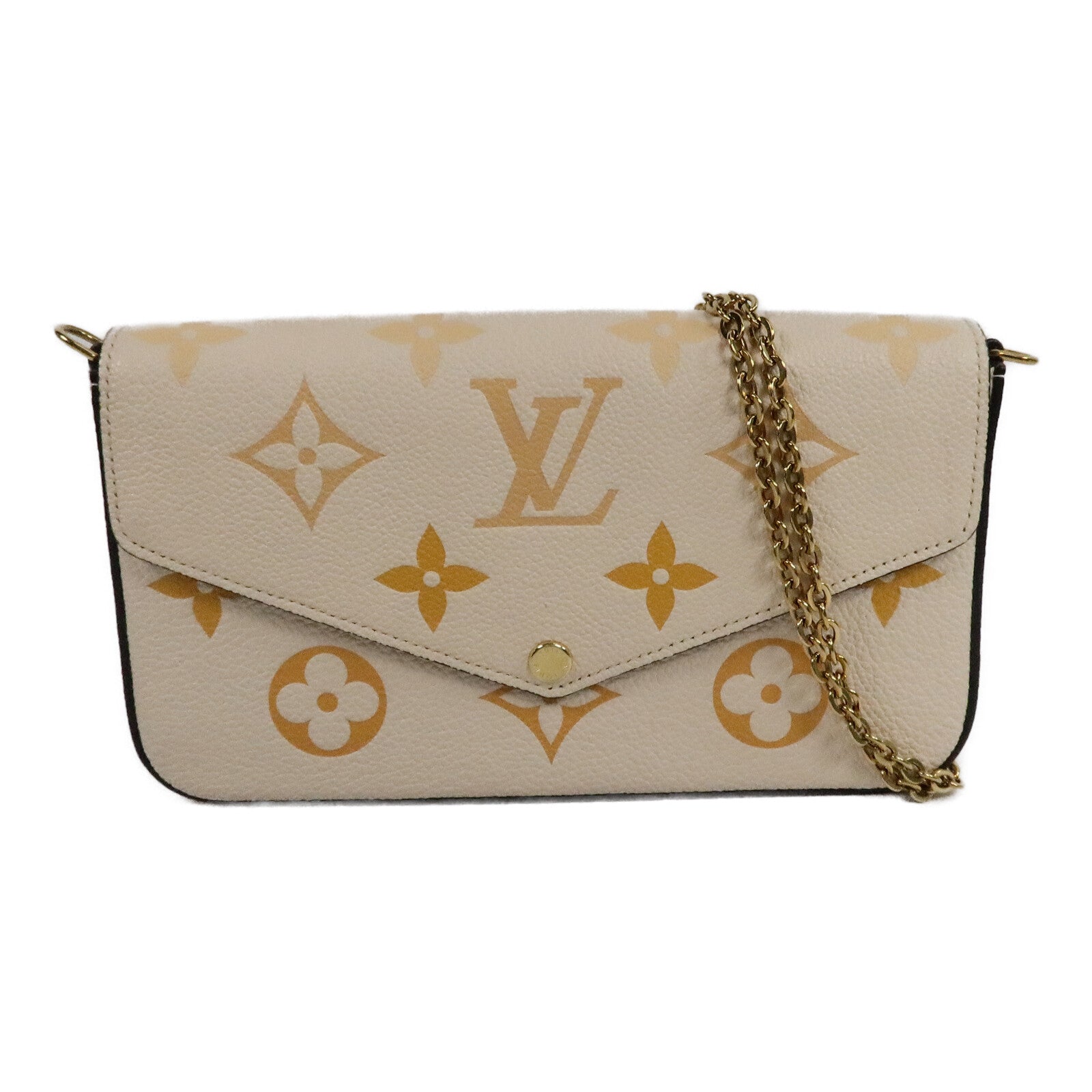 LOUIS VUITTON Monogram Empreinte Pochette Felicie肩背袋