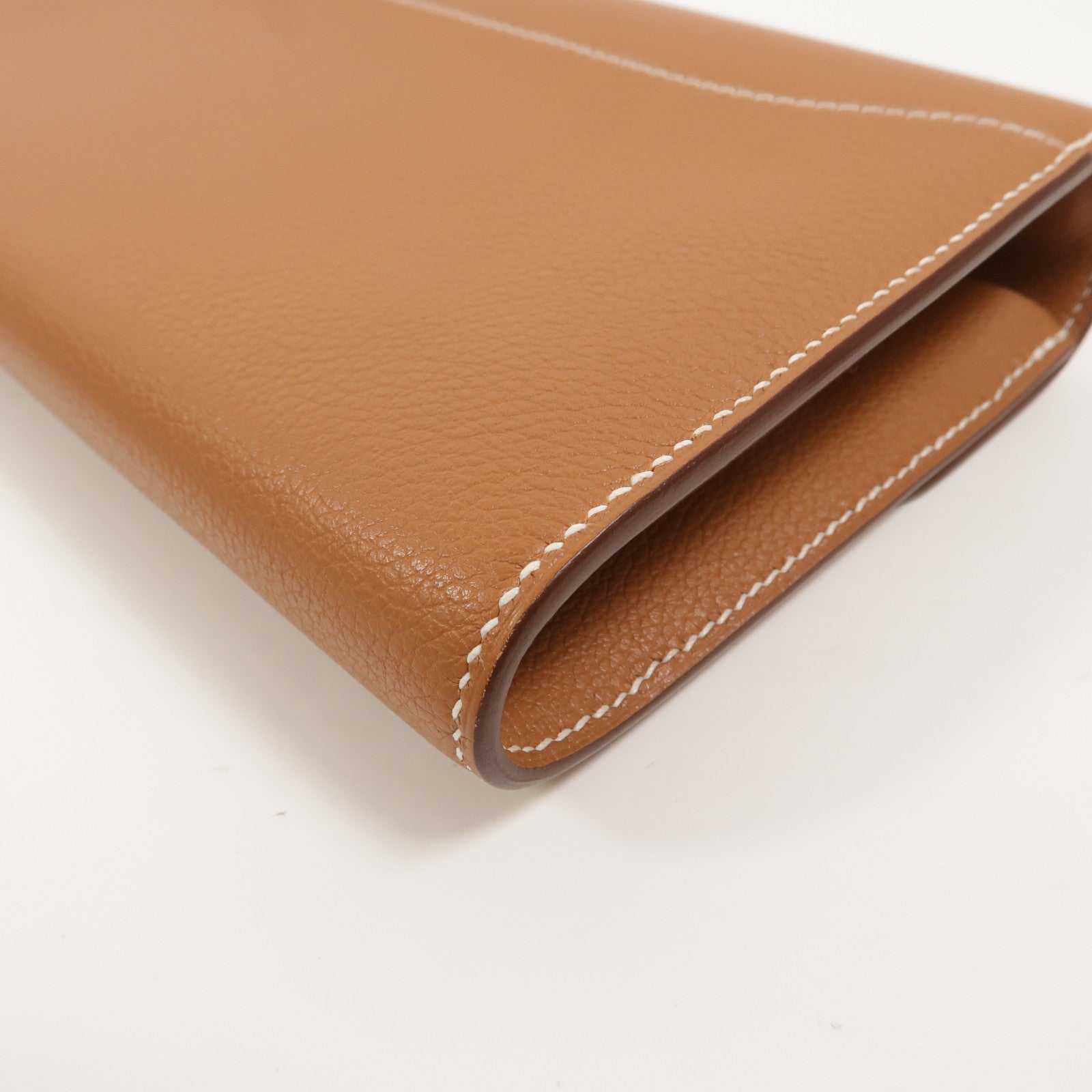HERMES Evercolor皮革Constance To Go肩背袋Gold