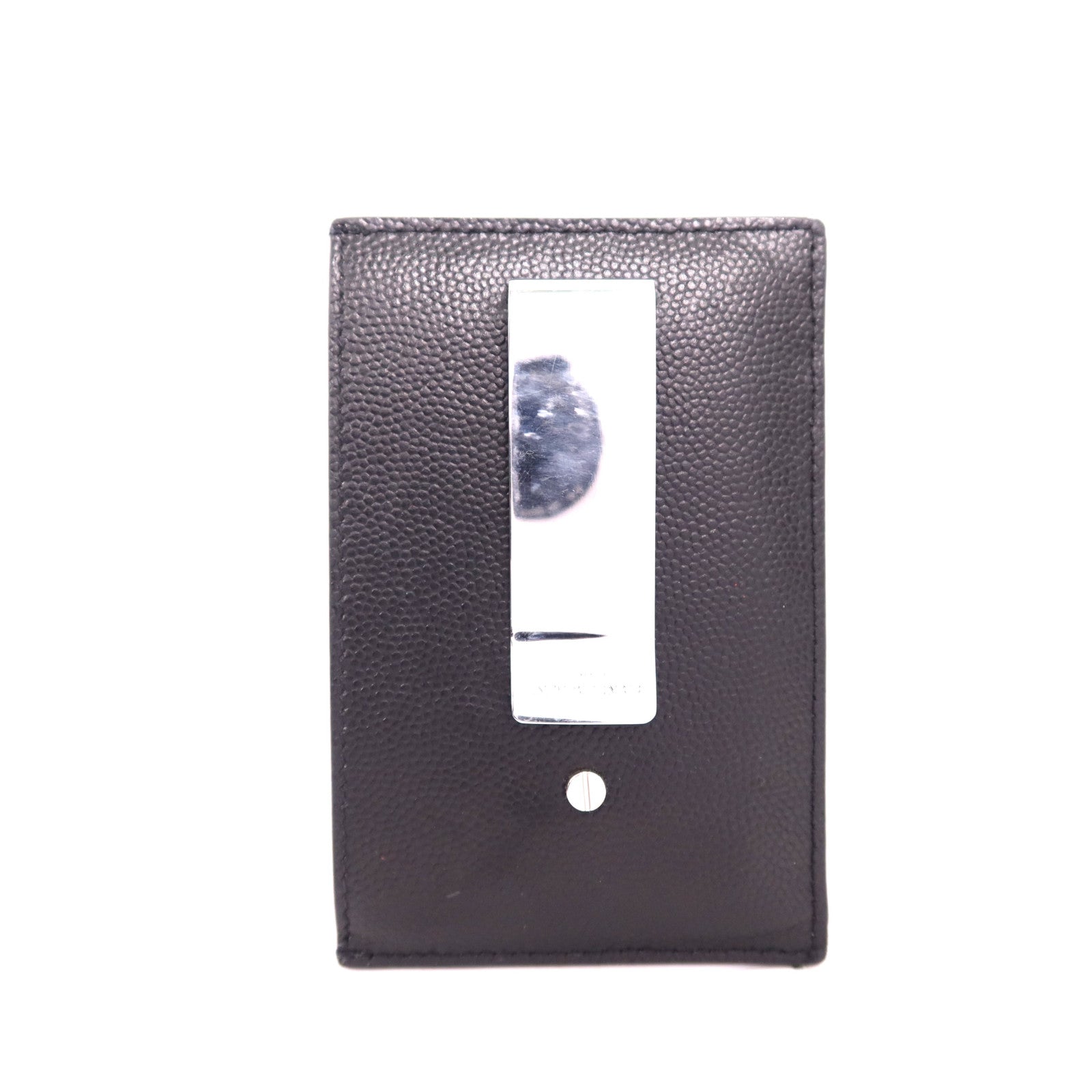 SAINT LAURENT 牛皮皮革Bill Clip with Card Case銀扣卡片套