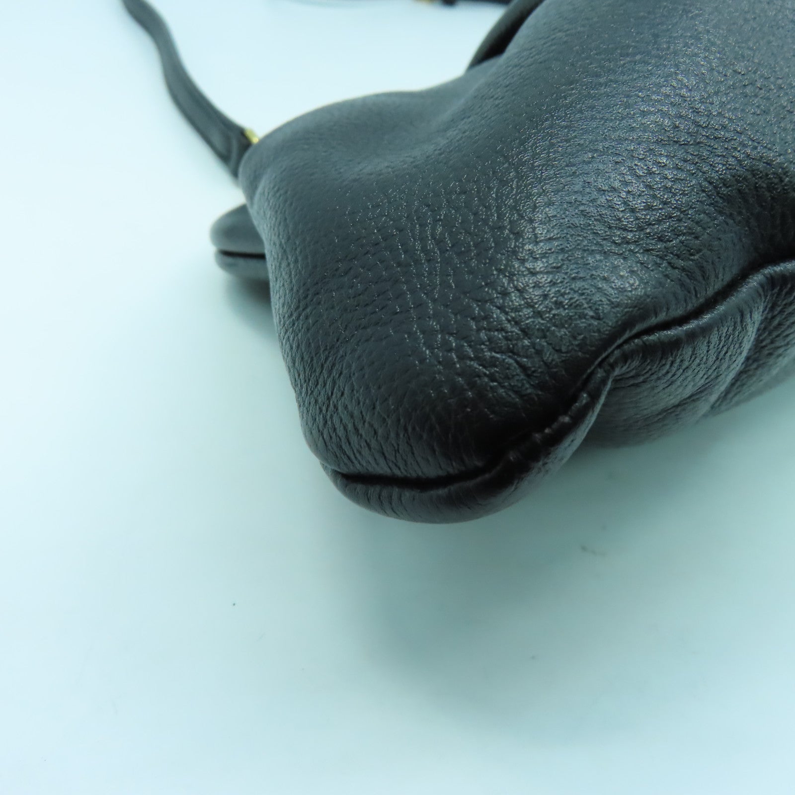BALENCIAGA 【激減優惠】牛皮皮革2 Way Shoulder Bag金扣手拿包肩背袋兩用黑色