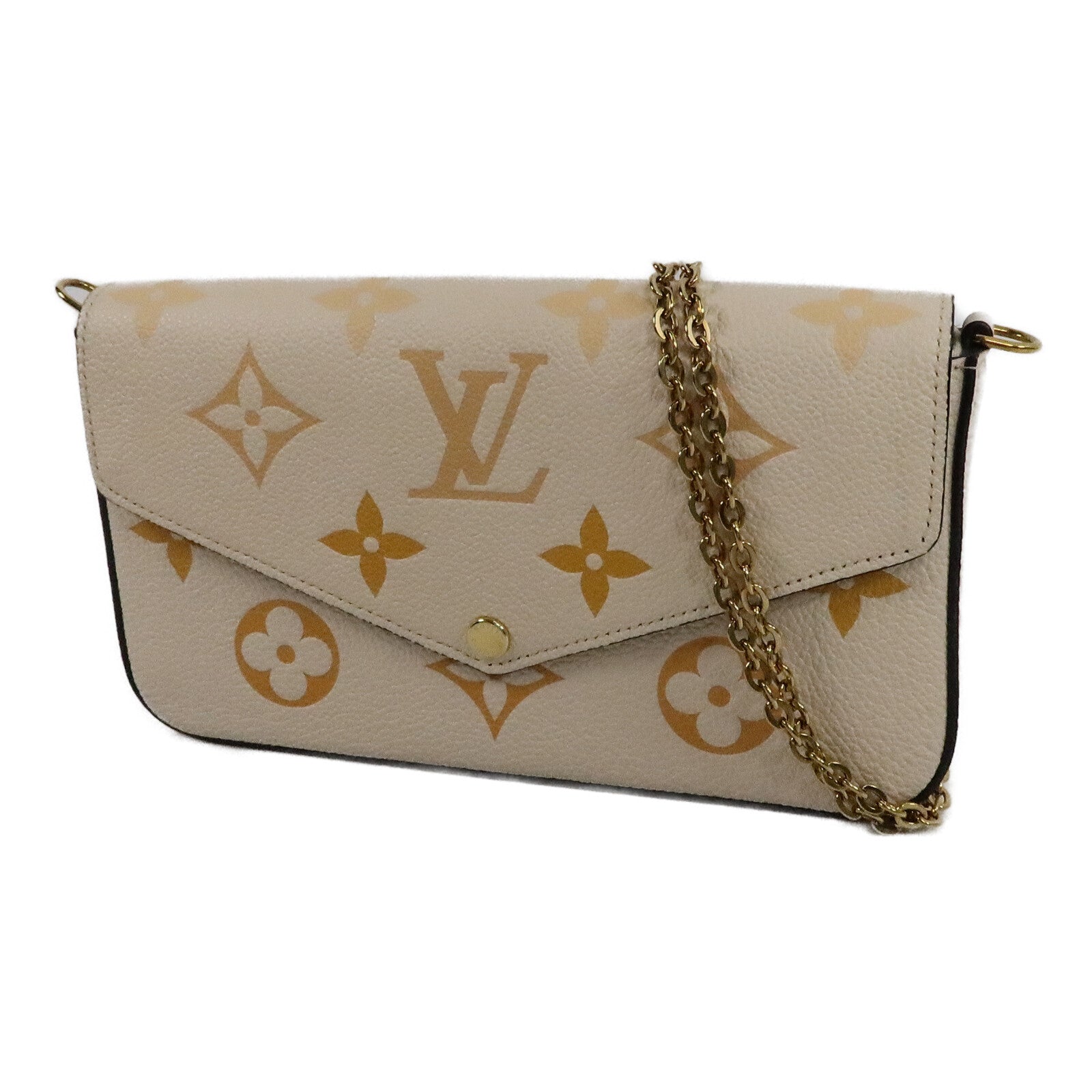 LOUIS VUITTON Monogram Empreinte Pochette Felicie肩背袋