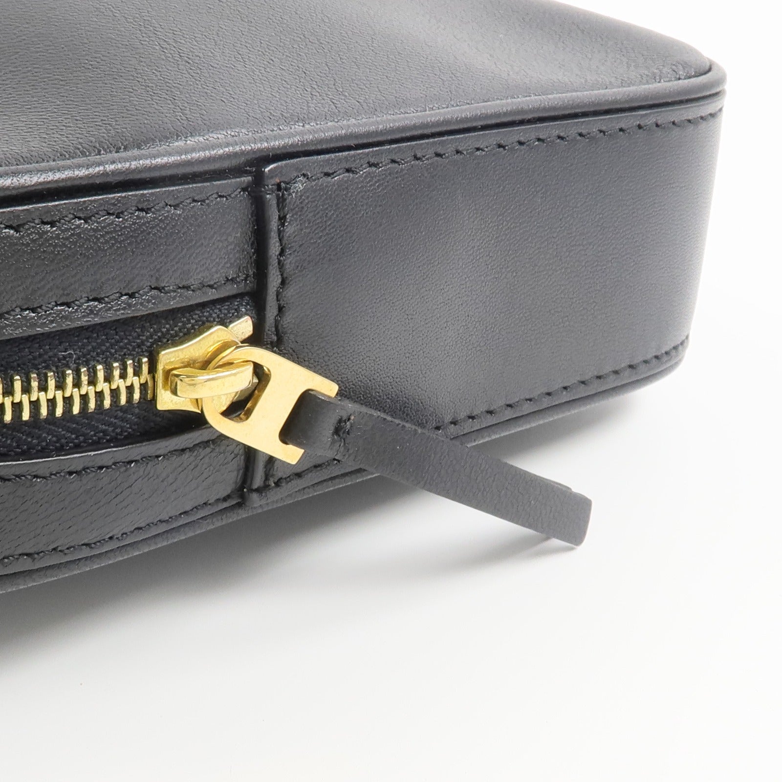 CELINE 牛皮皮革Dragonne Pouch手拿包