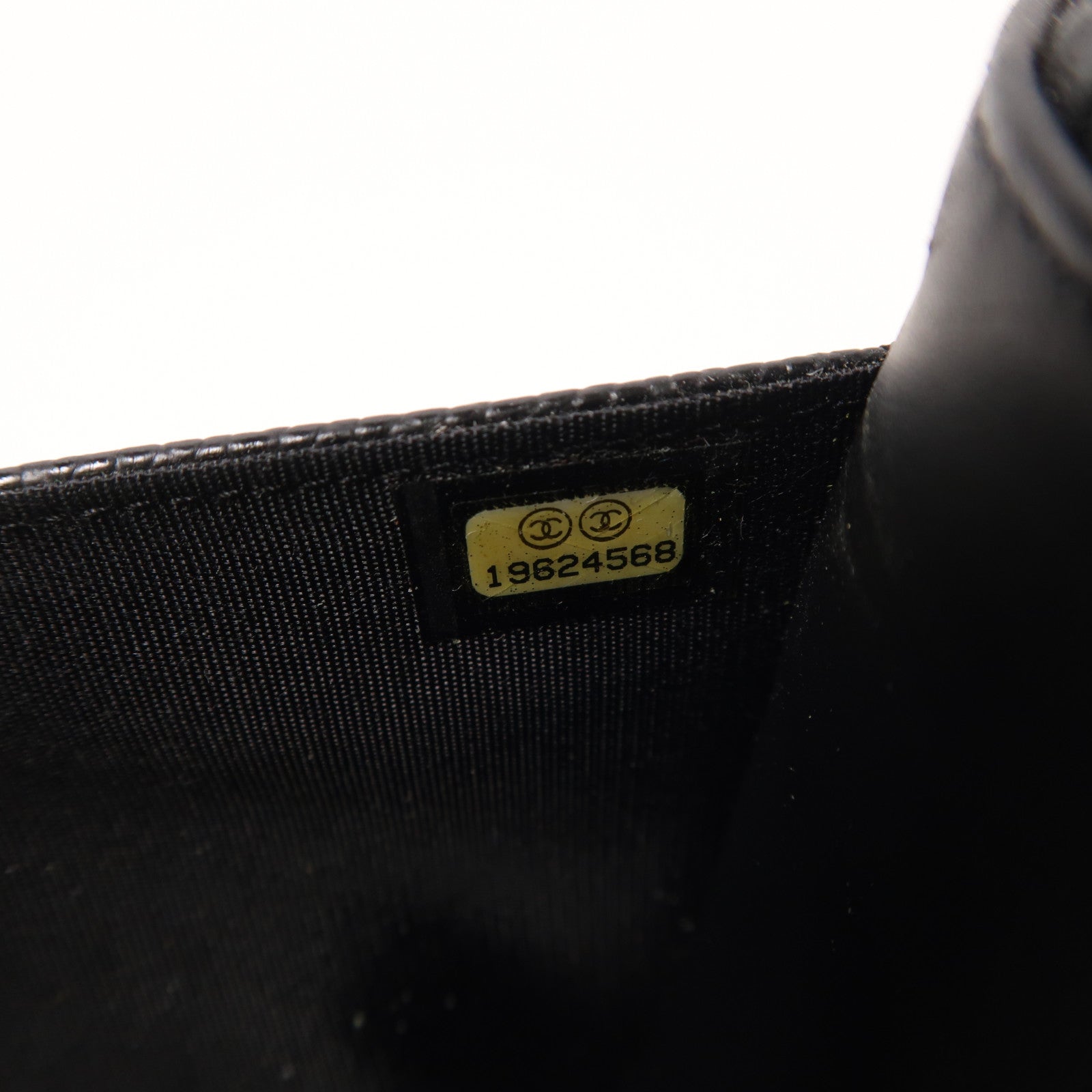 CHANEL 牛皮皮革Chain Shoulder銀扣鏈帶肩背袋