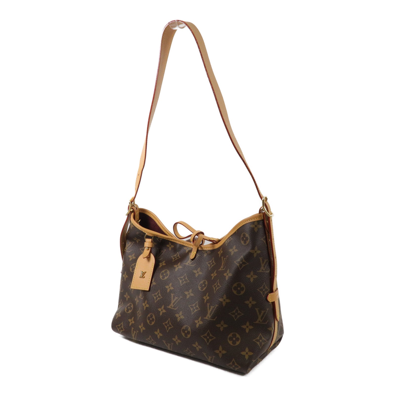LOUIS VUITTON Monogram Carry All MM肩背袋