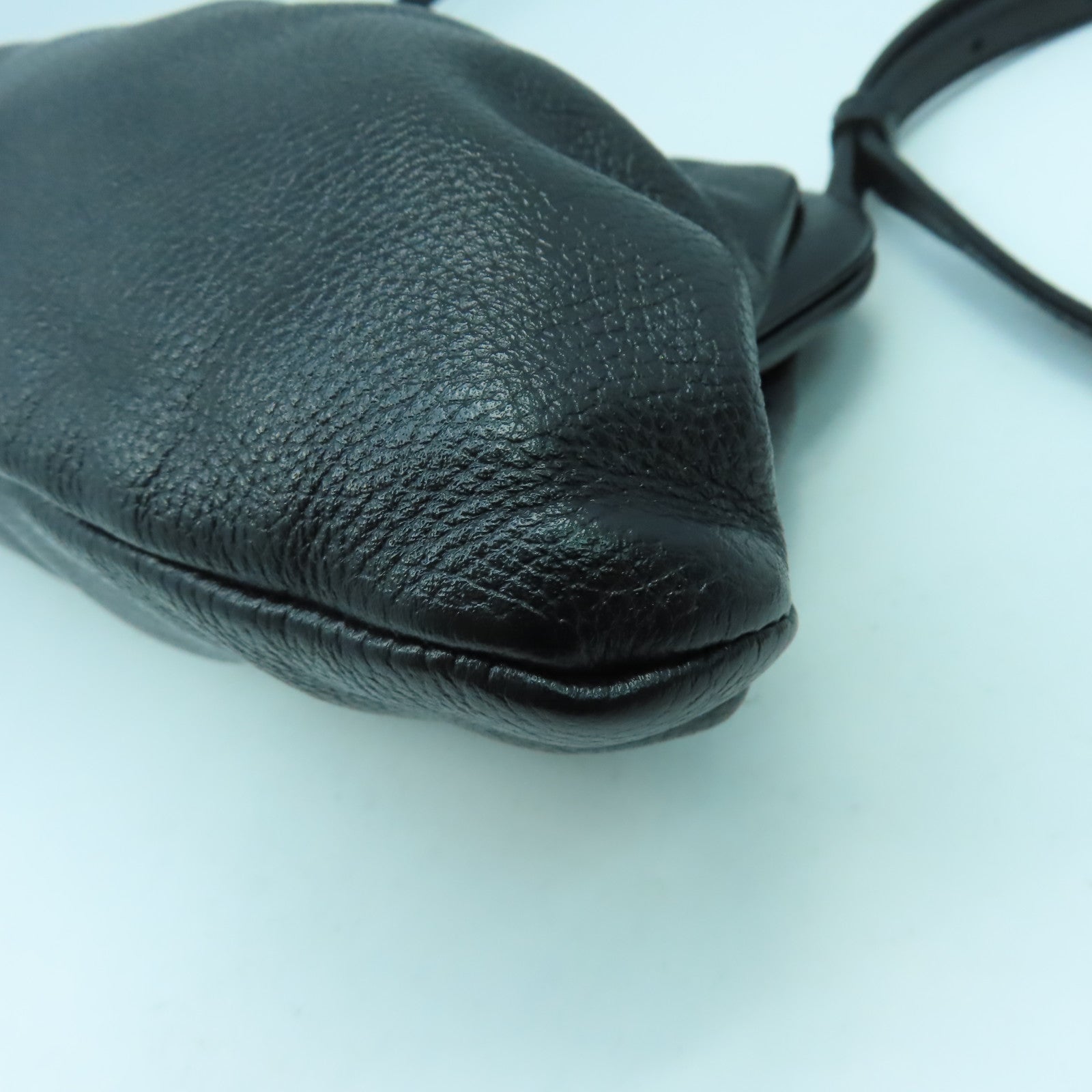 BALENCIAGA 【激減優惠】牛皮皮革2 Way Shoulder Bag金扣手拿包肩背袋兩用黑色