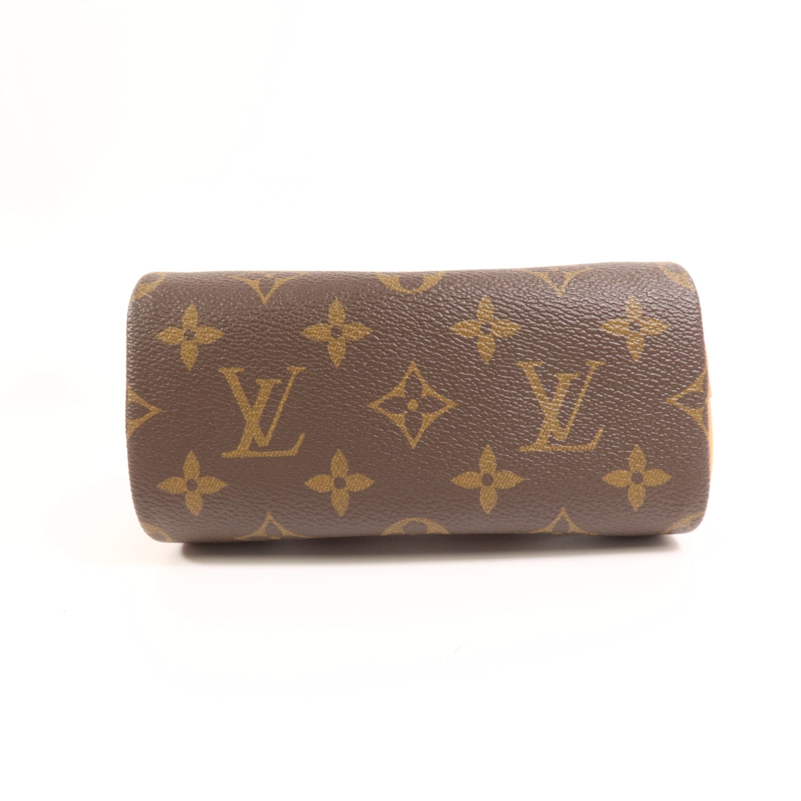 LOUIS VUITTON Monogram Nano Speedy金扣手挽肩背兩用袋